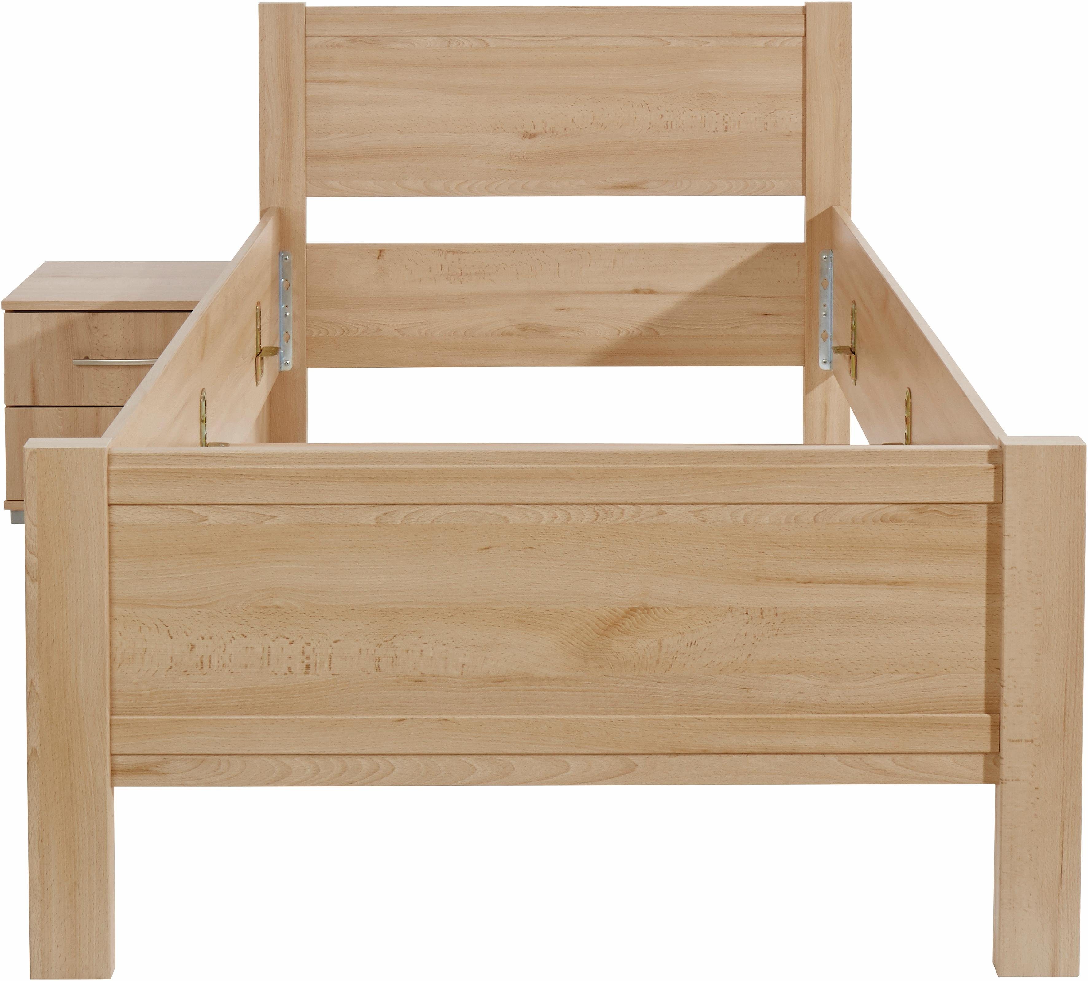 priess Bed Husum slaapkamer tienerkamer bedombouw met comforthoogte, verschillende uitvoeringen, hoogwaardige premium kwaliteit