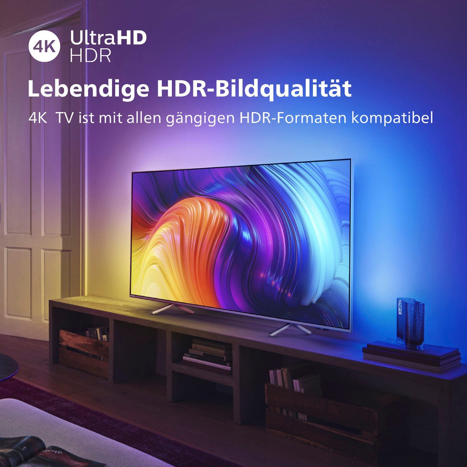 Philips Led-TV 86PUS8807/12, 217 cm / 86", 4K Ultra HD, Android TV - Smart TV - Google TV