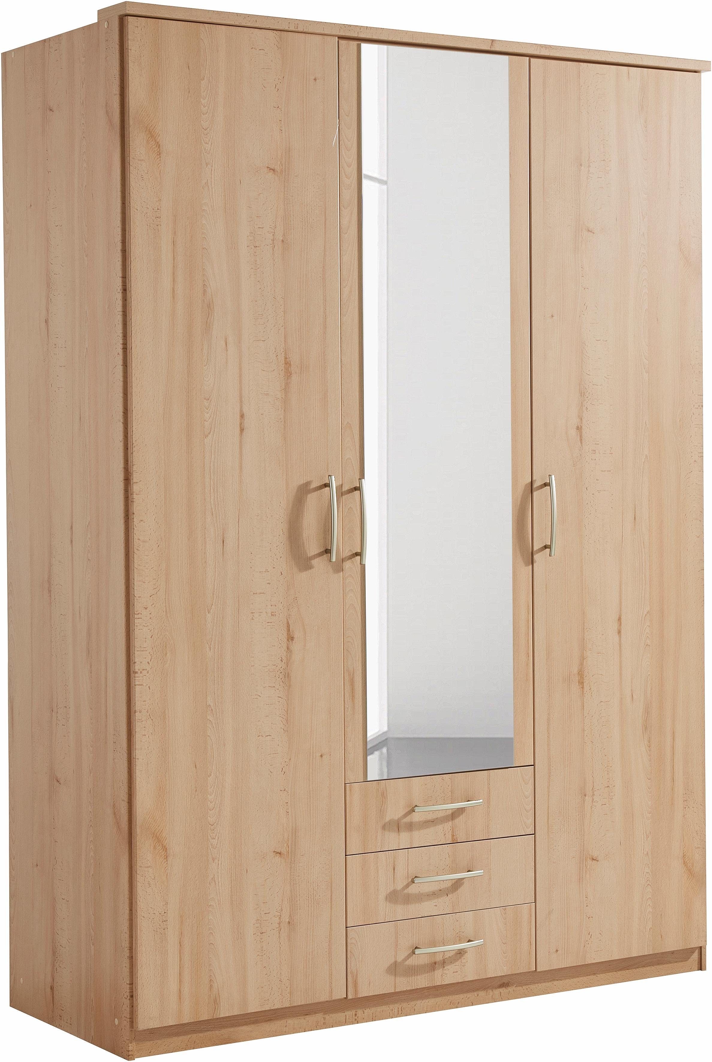 priess Kledingkast Husum met decoratieve krans, optioneel met lades