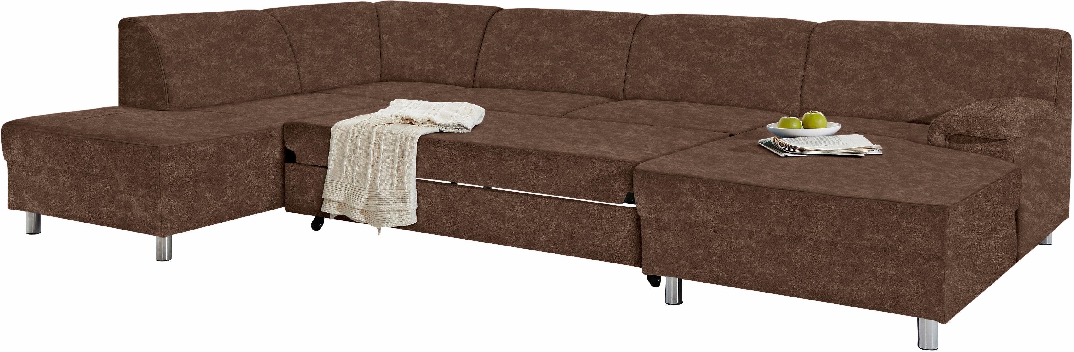 INOSIGN Zithoek Jamie, tijdloos design, stevig zitcomfort, veel ruimte, U-vorm