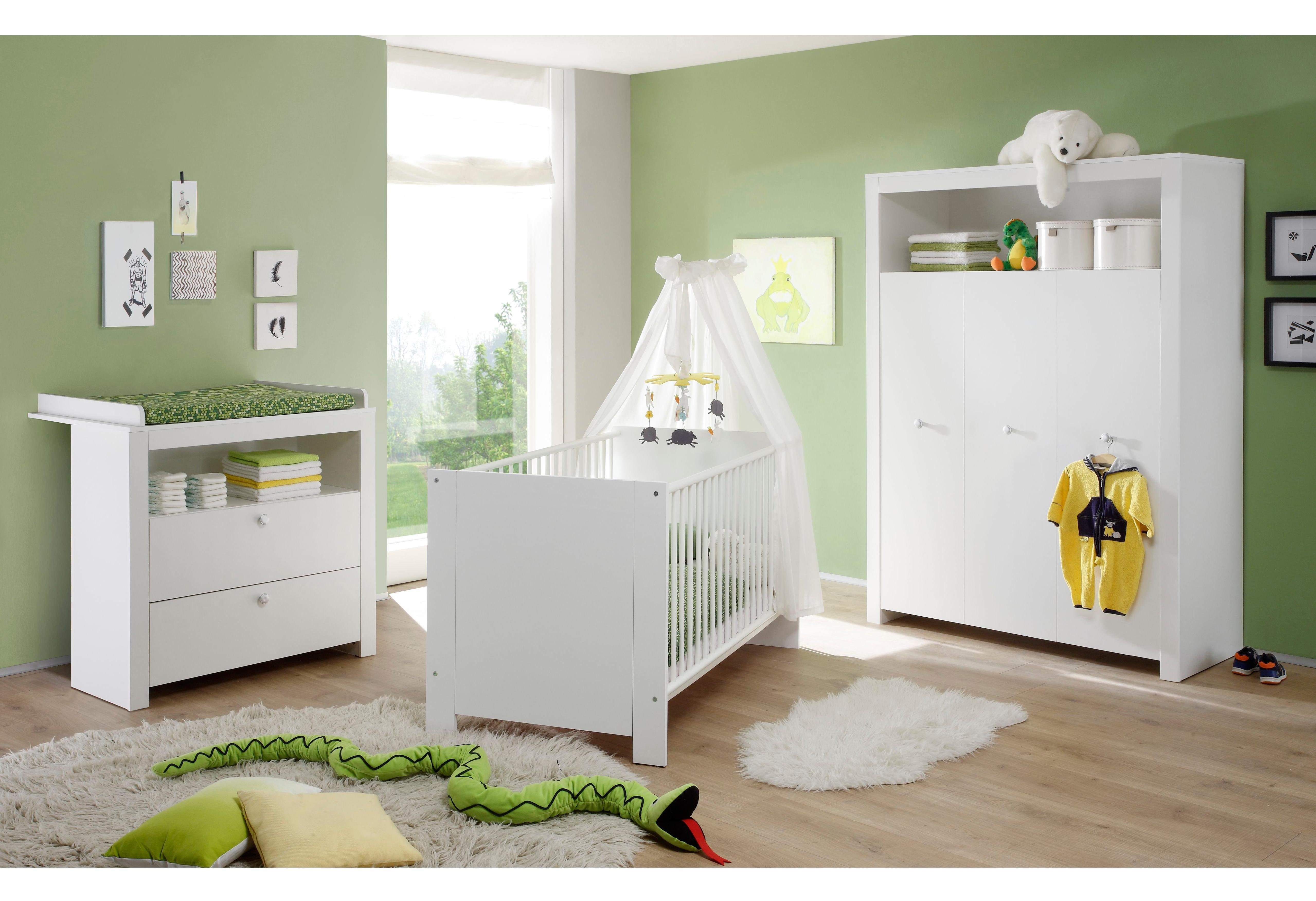 Middel Geelachtig wandelen trendteam Complete babykamerset Olivia Bed + commode + 3-deurs kast (set, 3  stuks) snel online gekocht | OTTO