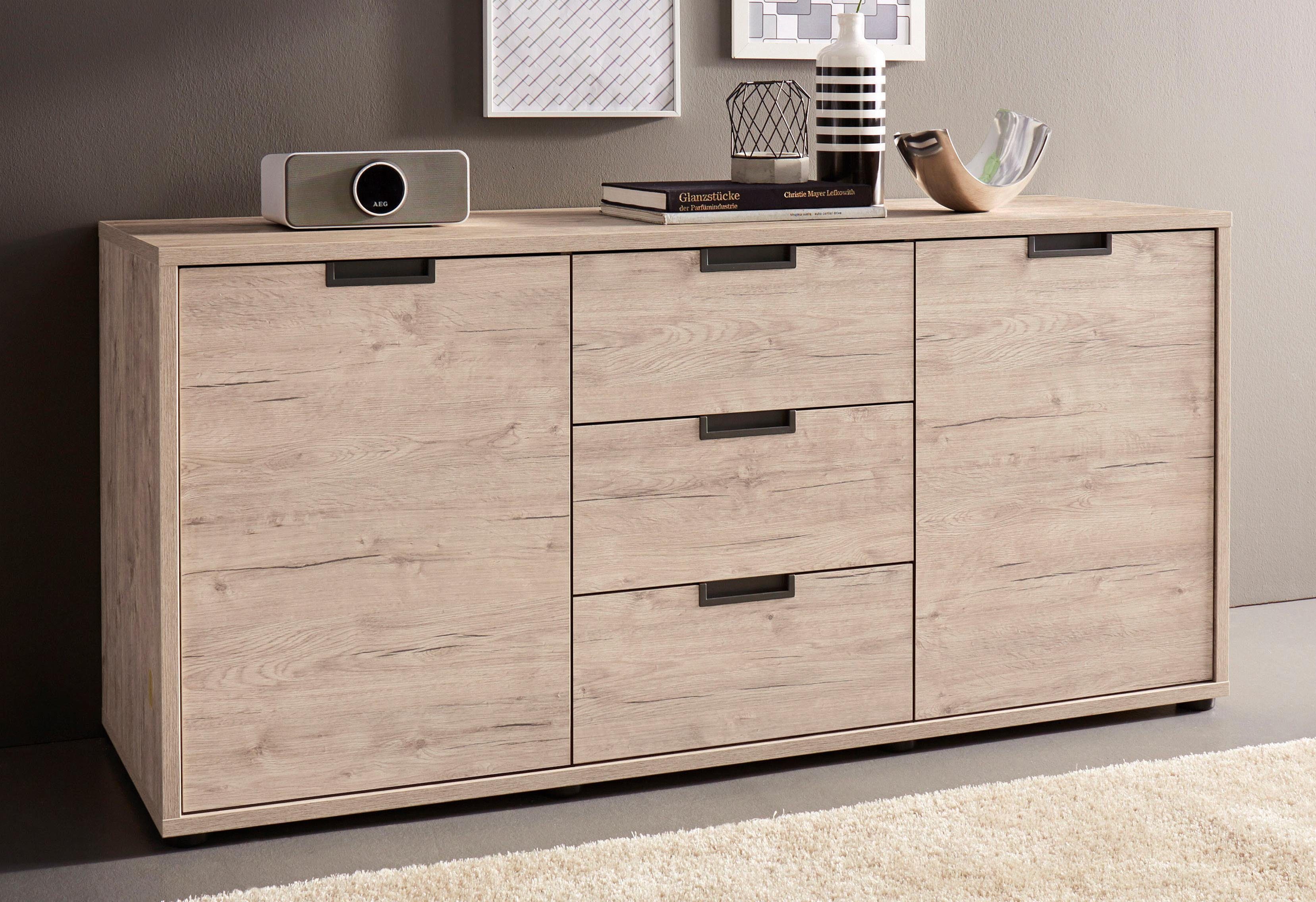 INOSIGN Dressoir Palma Breedte 156 cm dressoirs beige