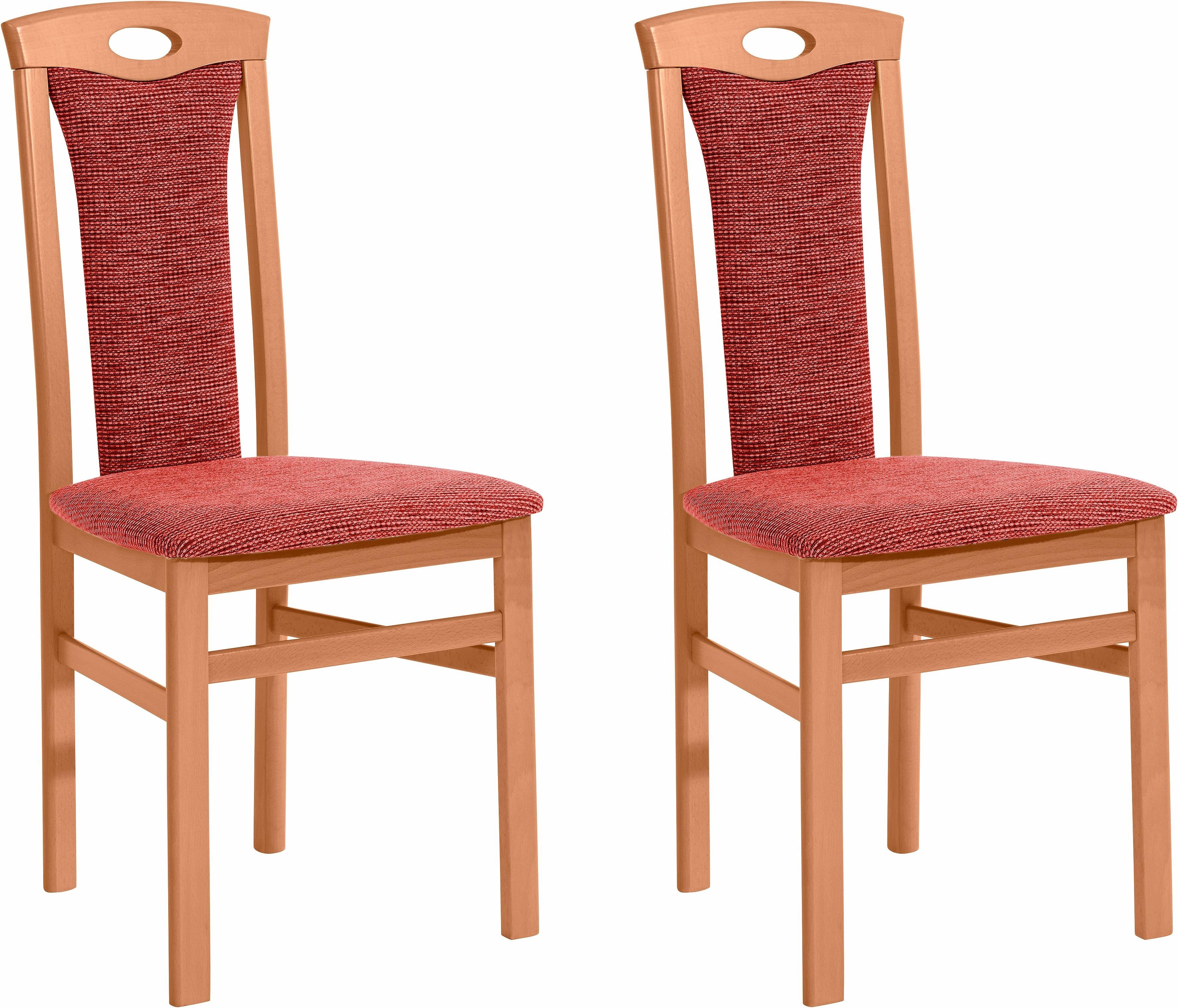 Home affaire Stoel met 4 poten Kasia (set, 2 stuks)