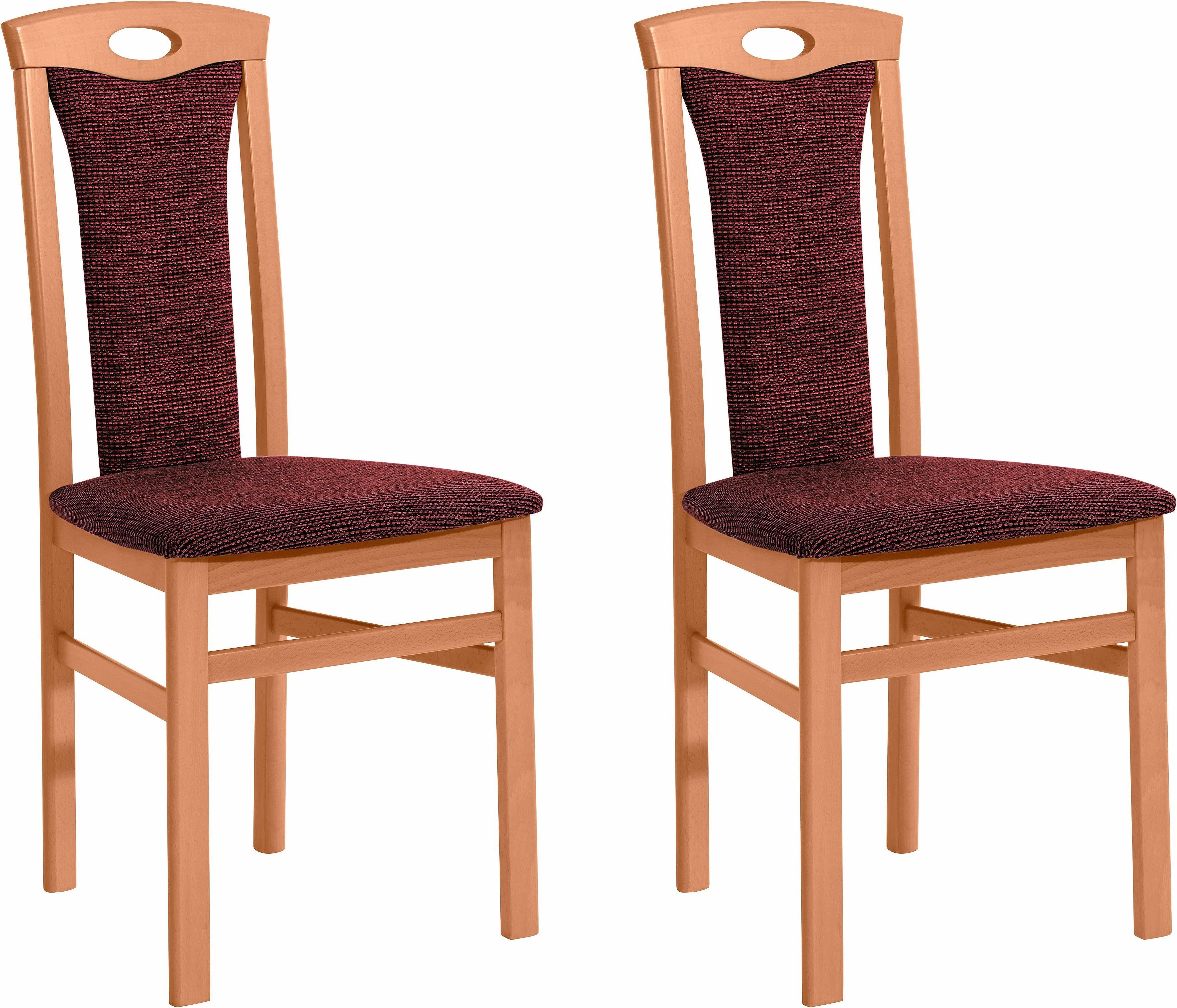 Home affaire Stoel met 4 poten Kasia (set, 2 stuks)