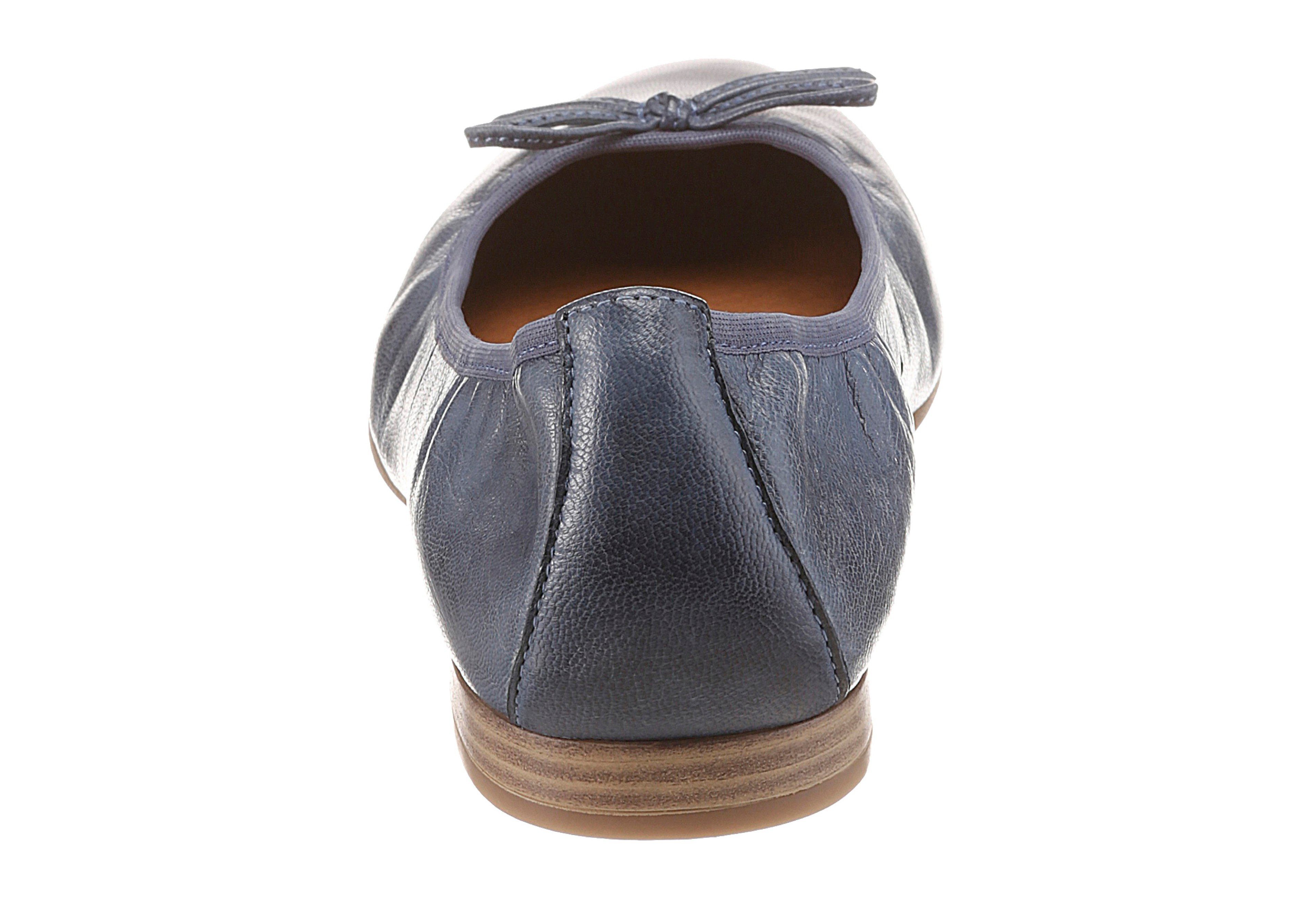 Tamaris Ballerina's Flats, slipper, businessschoen met decoratieve strik