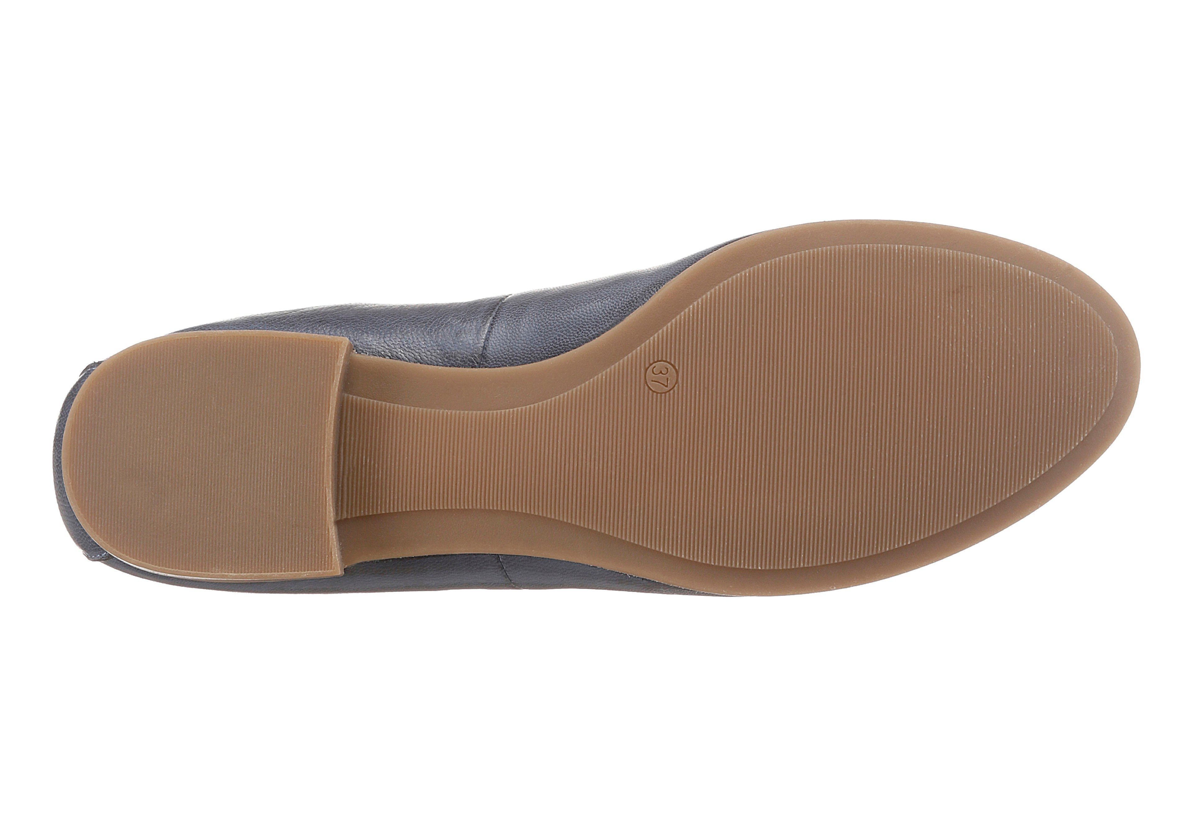 Tamaris Ballerina's Flats, slipper, businessschoen met decoratieve strik