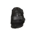 birkenstock slippers arizona eva in schoenwijdte smal, met verstelbare gespriempjes zwart