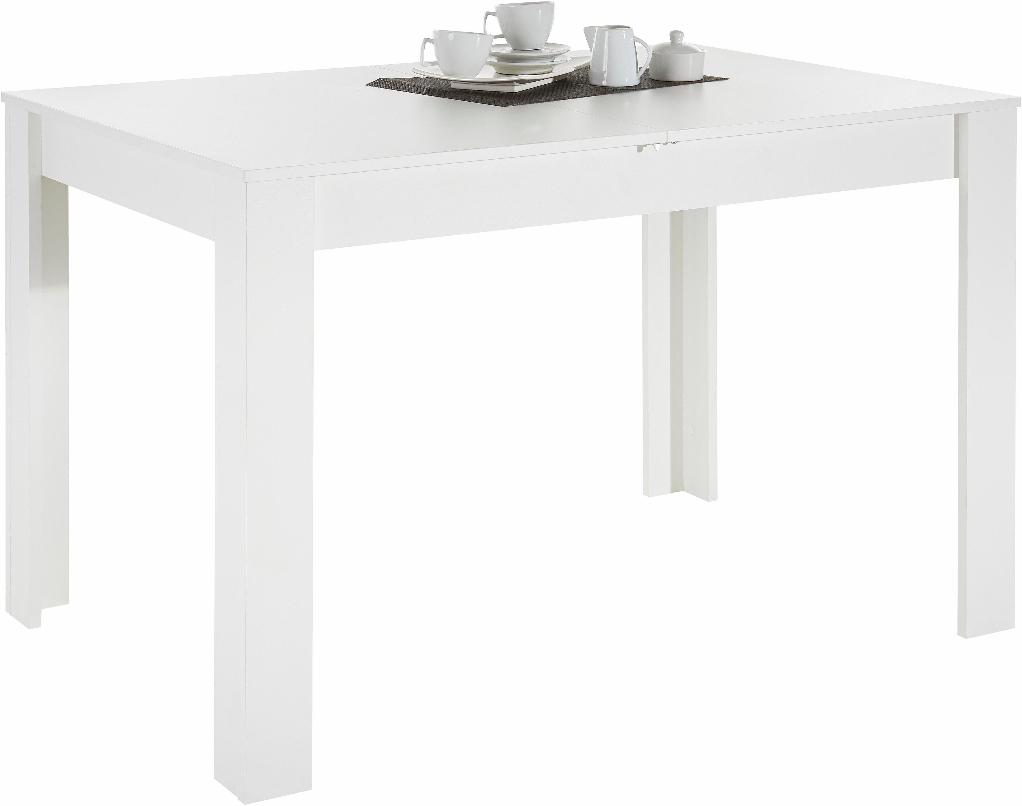 Mäusbacher Eettafel Breedte 80/110/120 cm met lade
