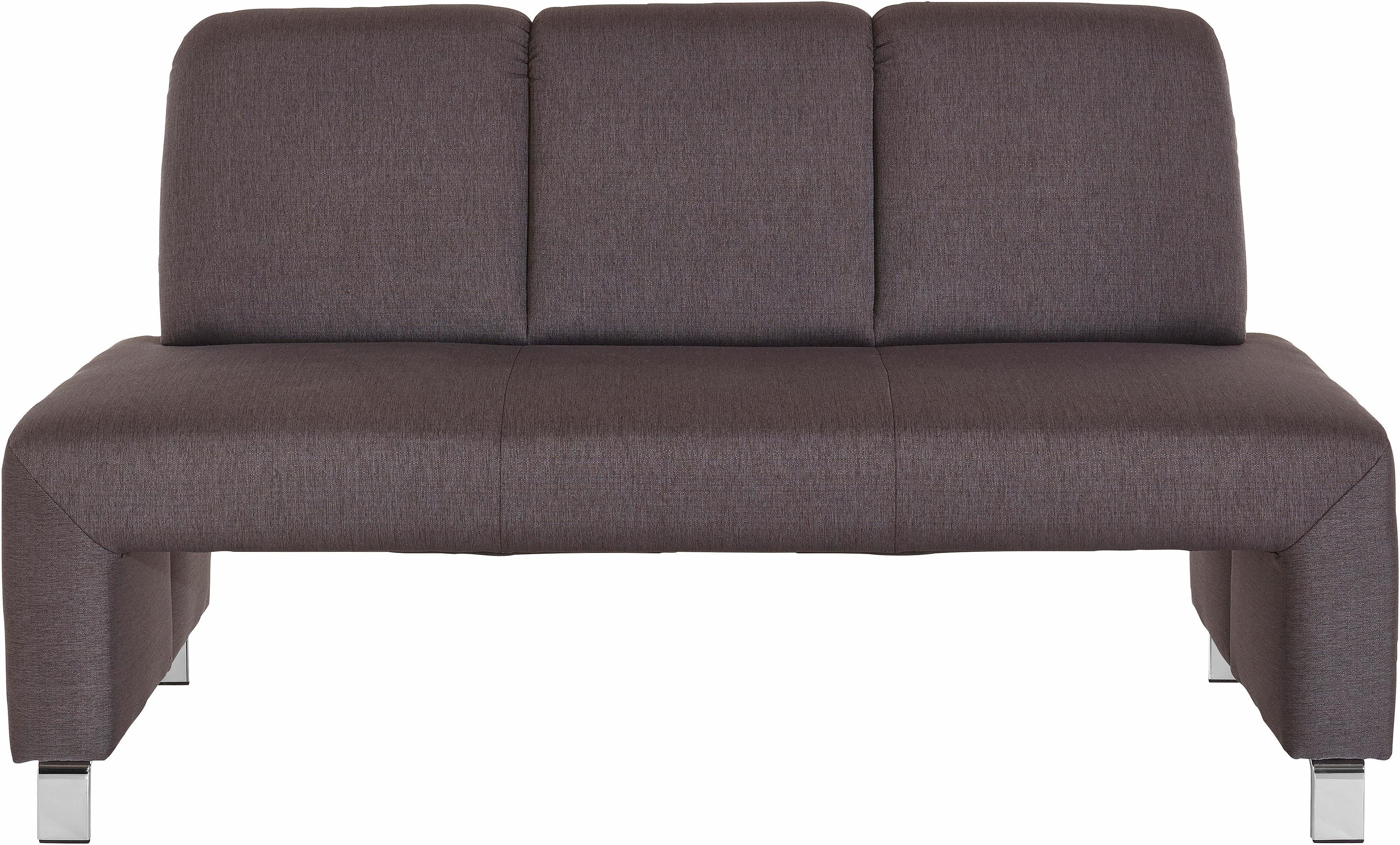 exxpo - sofa fashion Bank Intenso, bank, breedte 162 cm, keuze uit leer of textiel hoge bodemvrijheid, vrij in de ruimte te plaatsen, hoog zitcomfort
