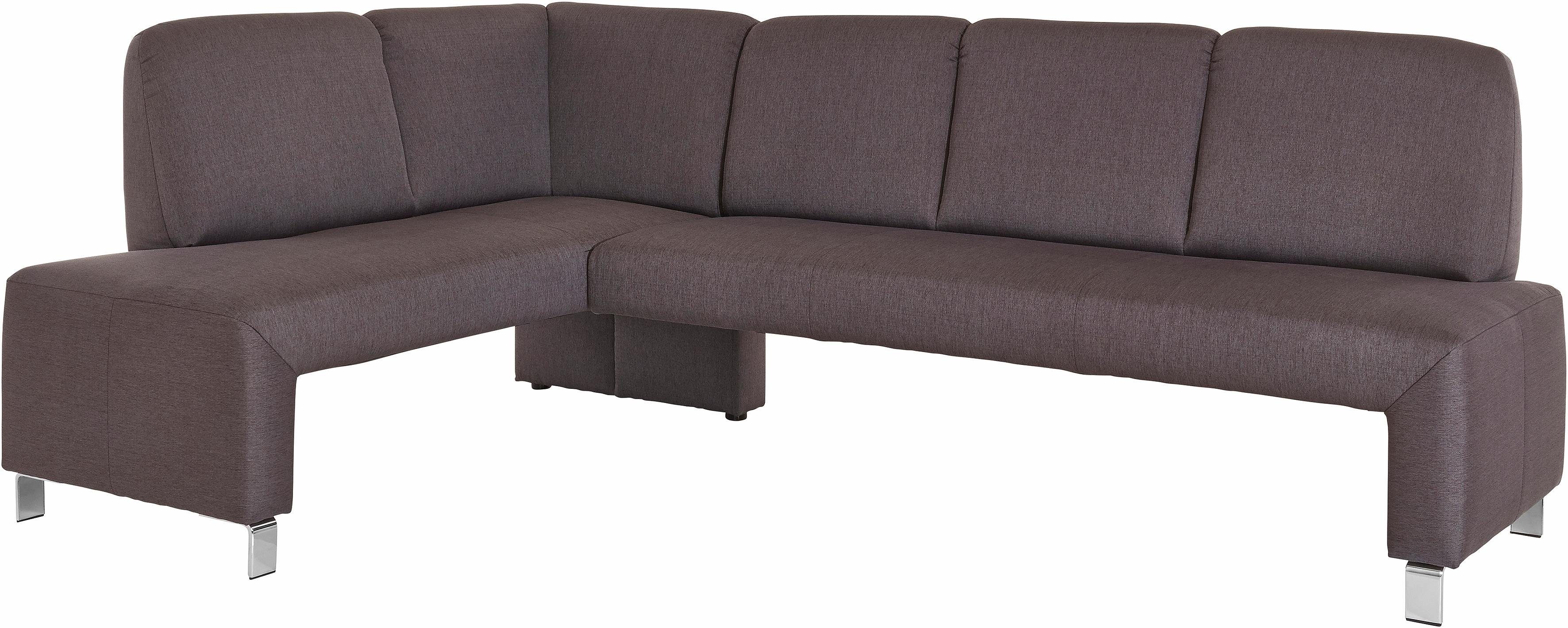 exxpo - sofa fashion Hoekbank Intenso, veel bekledingsstoffen Cord, leer, structuur 244/157 cm (B/D)