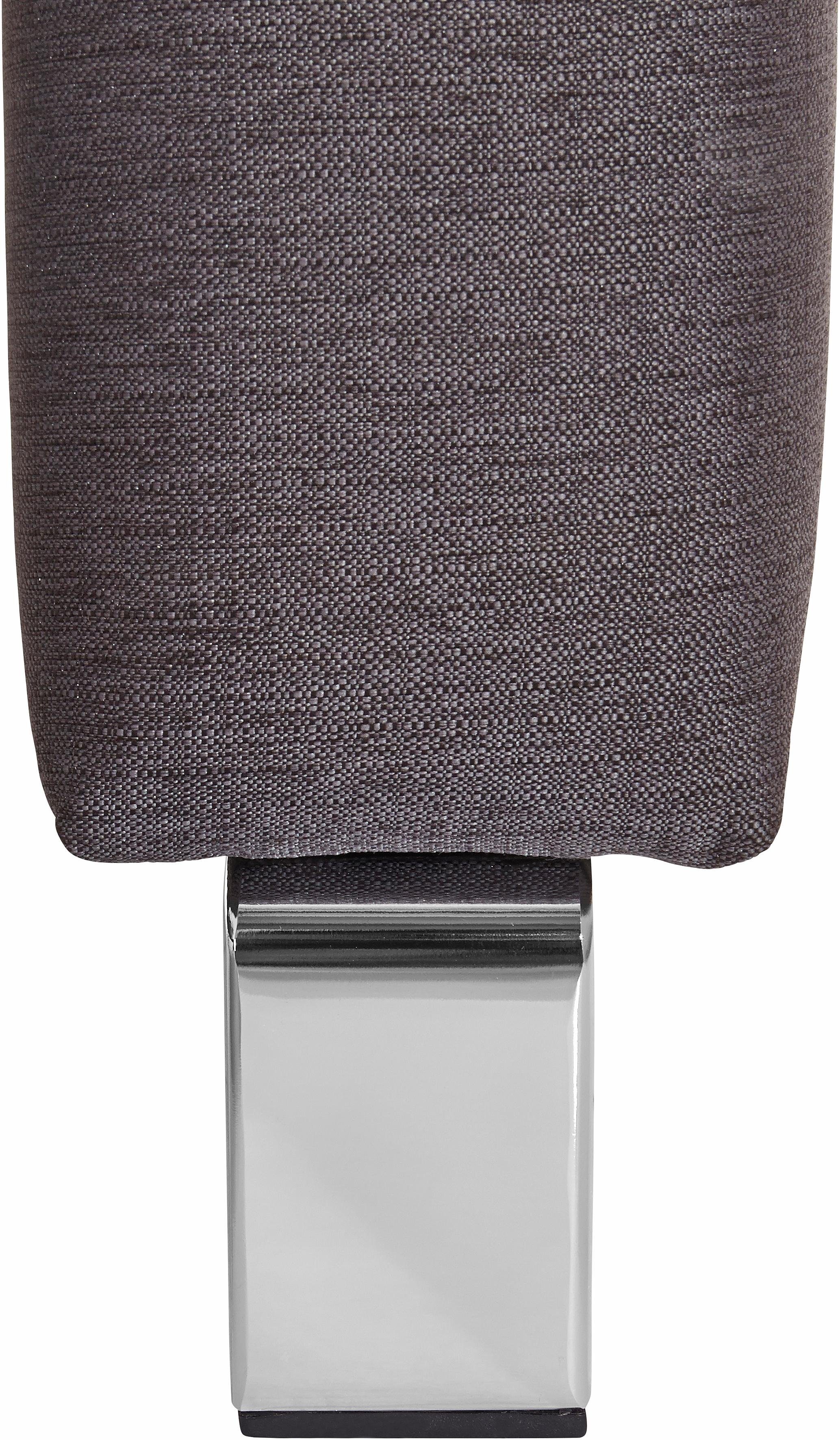 exxpo - sofa fashion Hoekbank Intenso, veel bekledingsstoffen Cord, leer, structuur 244/157 cm (B/D)