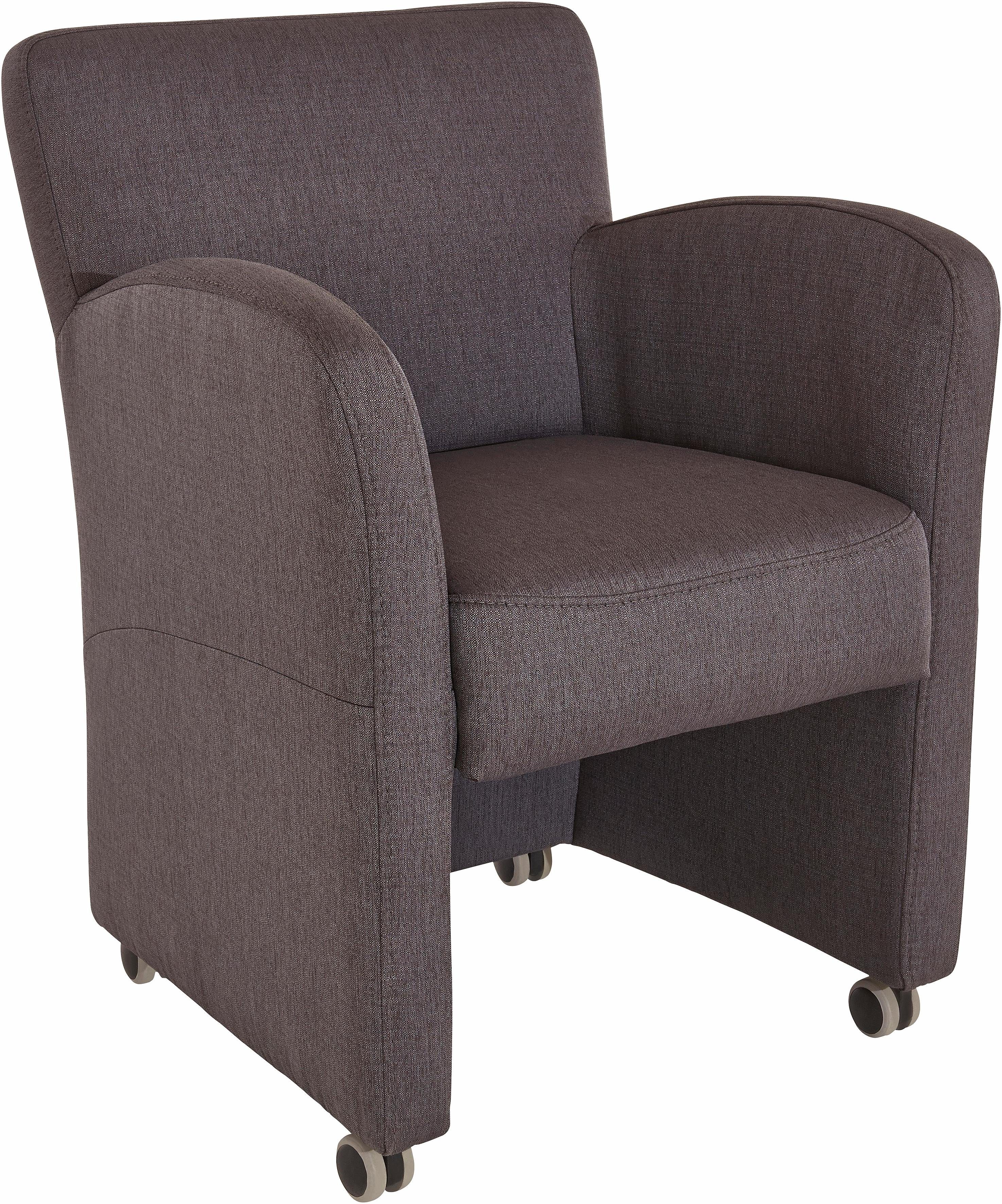 exxpo - sofa fashion Fauteuil Intenso, loungesessel, modern, keuze uit leer of textiel hoge bodemvrijheid, vrij in de ruimte te plaatsen, hoog zitcomfort