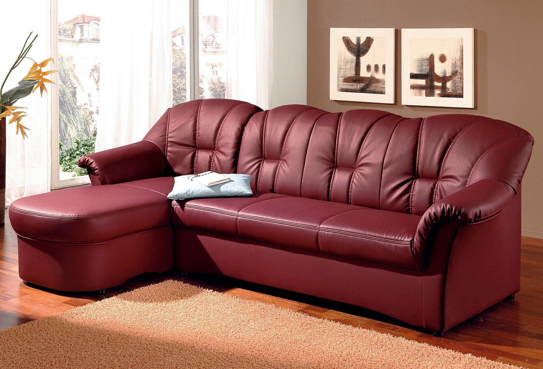 DOMO collection Hoekbank Papenburg, tijdloze rugsteppingen, elegante vormtaal, L-vorm