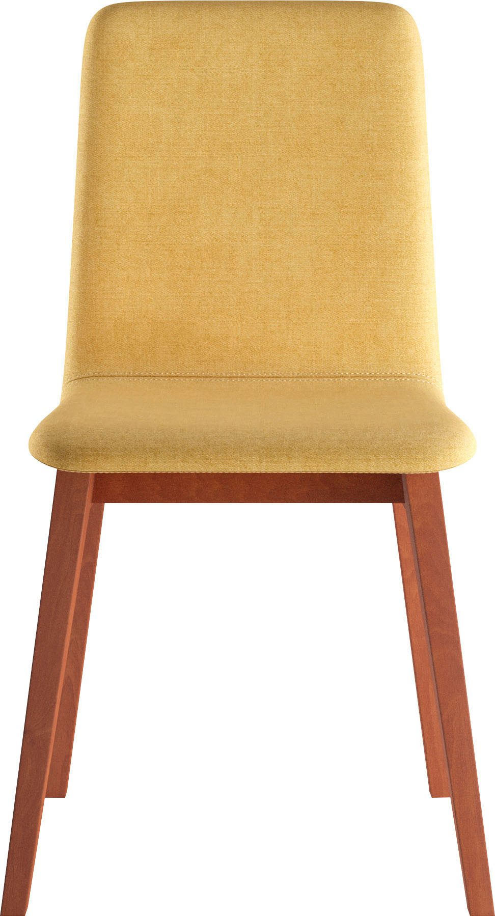 INOSIGN Stoel Sandy met verschillende stoelpootkleuren en kleurvarianten, zithoogte 47 cm (2 stuks)
