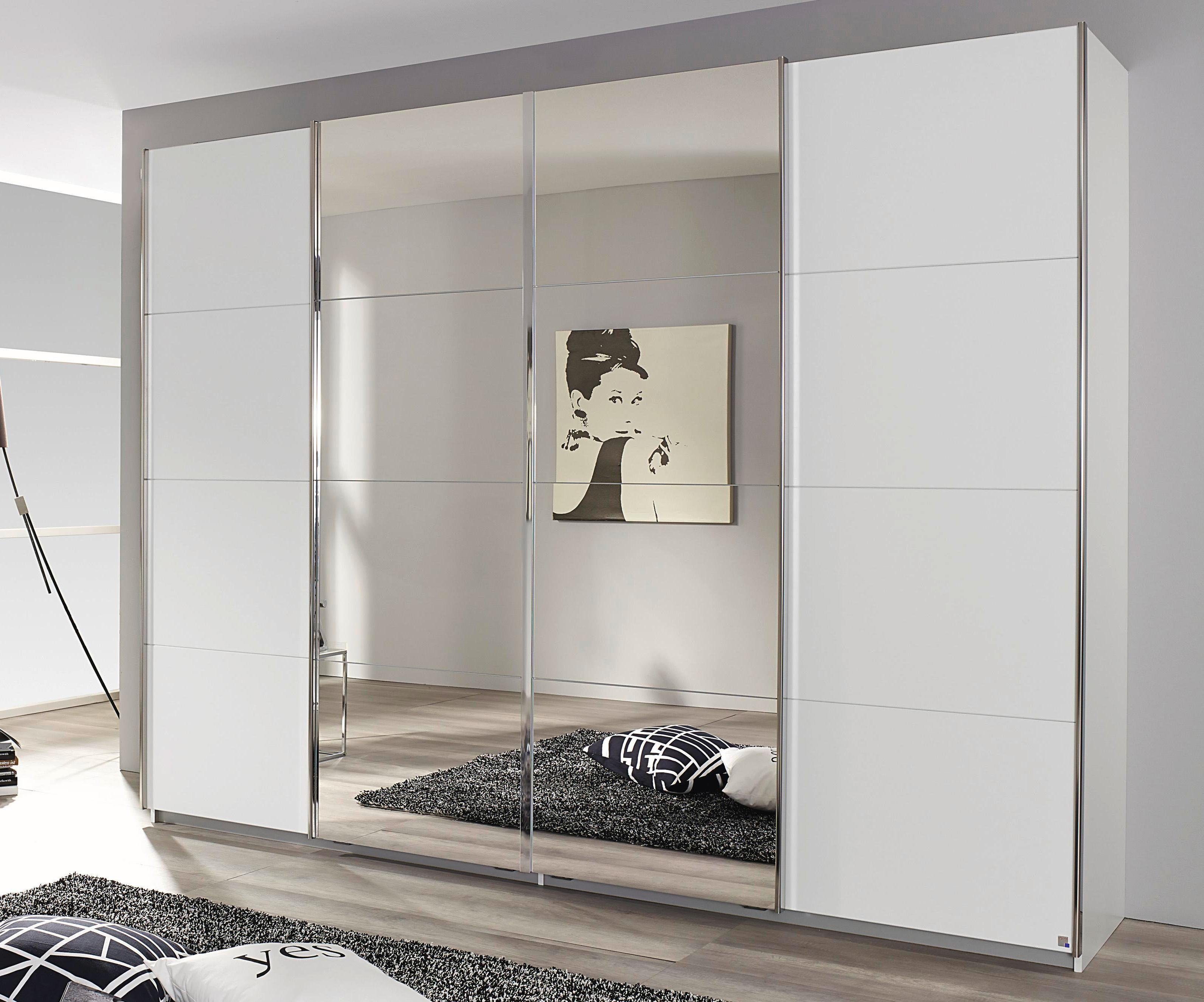 rauch Zweefdeurkast Syncrono met synchrone opening zweefdeurkasten wit