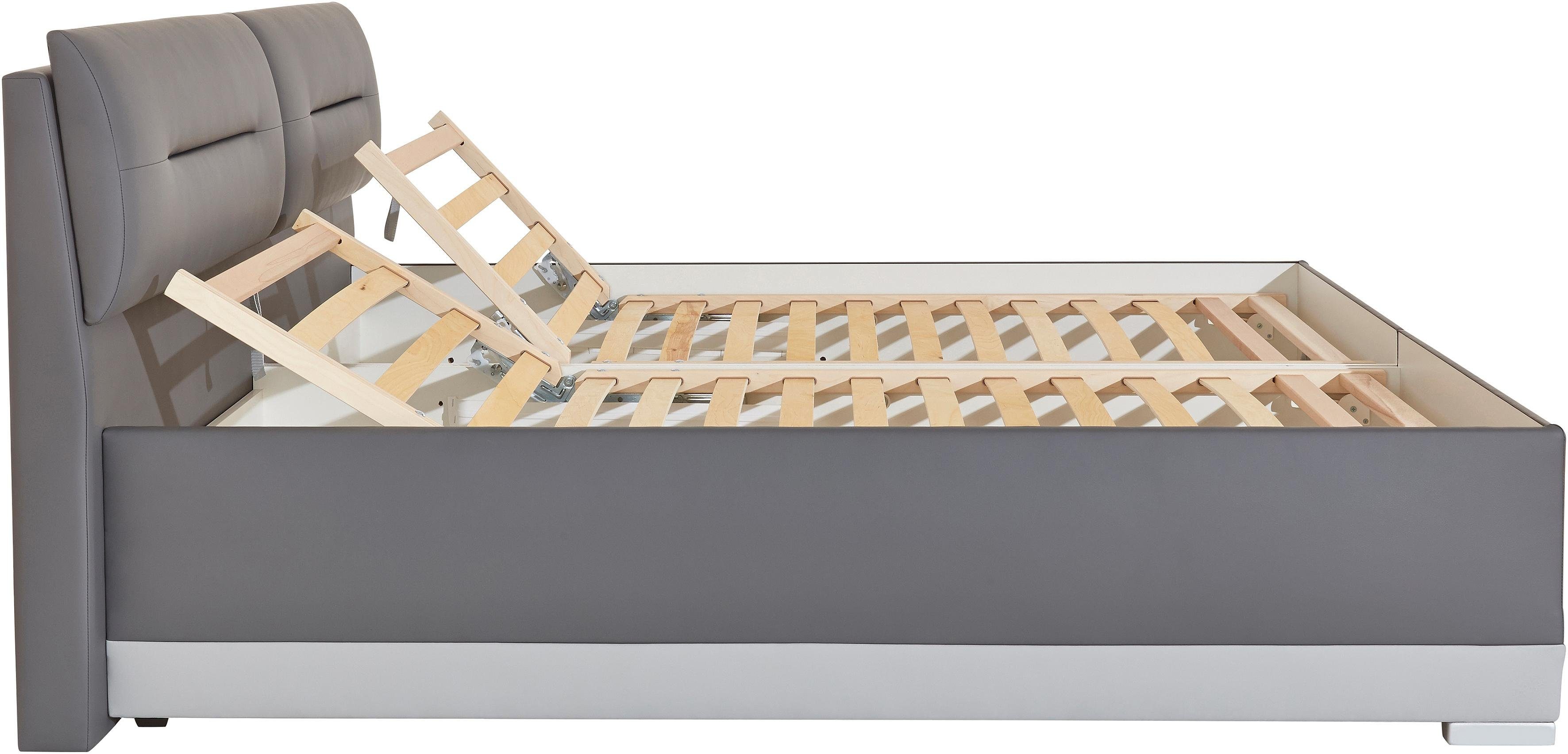 Maintal Gestoffeerd bed met verstelbare hoofdbord-elementen