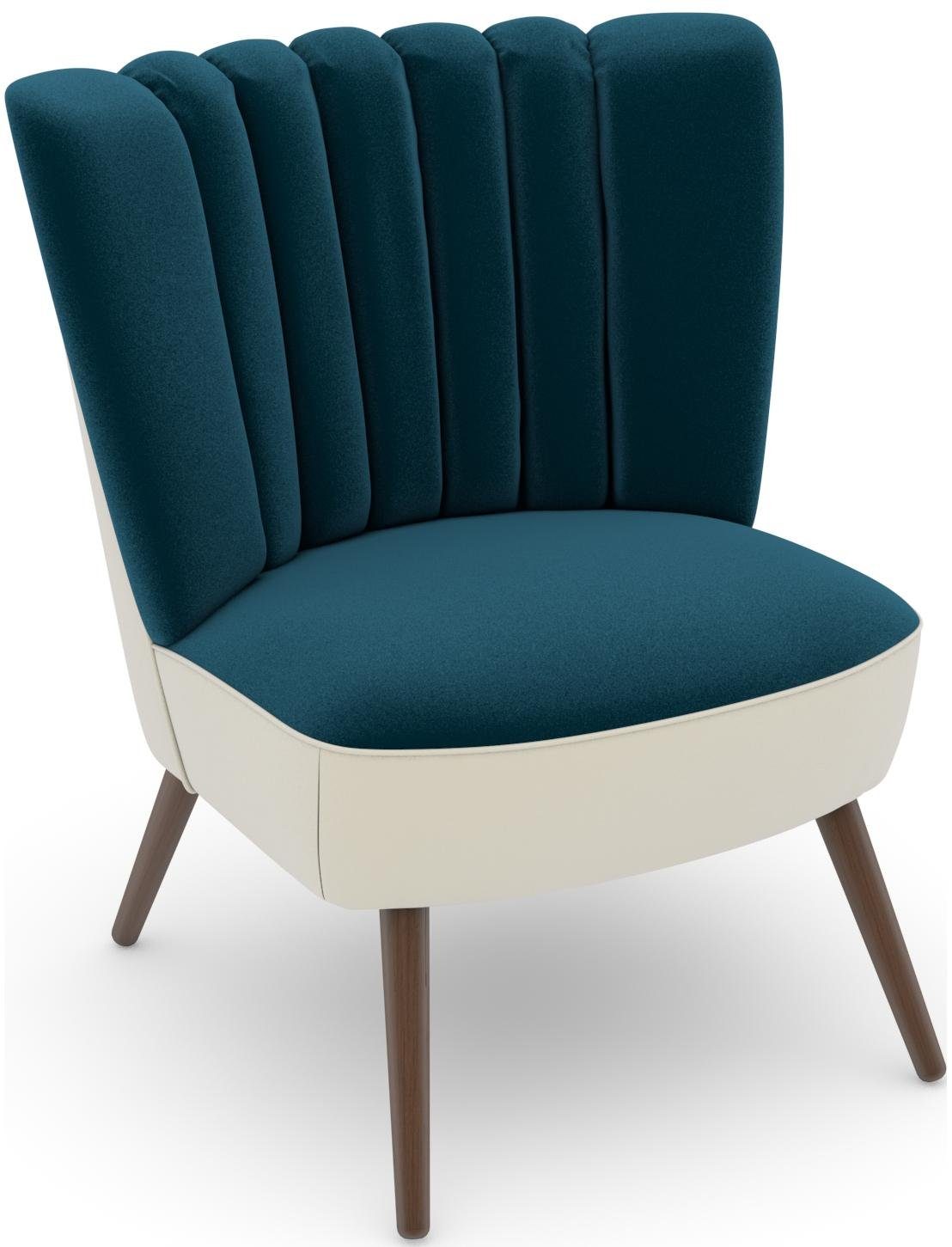 Max Winzer® Fauteuil Aspen Build-a-chair Aspen in retro-look, om zelf te stylen