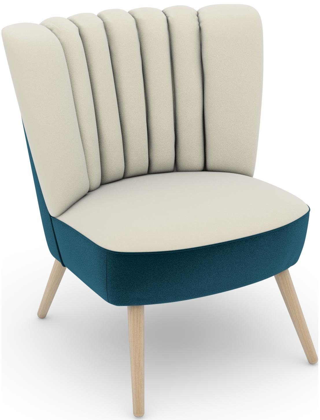 Max Winzer® Fauteuil Aspen Build-a-chair Aspen in retro-look, om zelf te stylen