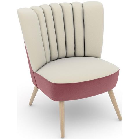 Max Winzer® Fauteuil Build-a-chair Aspen in retro-look, om zelf te stylen