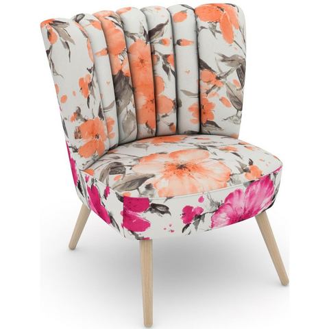 Max Winzer MAX WINZER® build-a-chair fauteuil Aspen in retro-look, om zelf te stylen