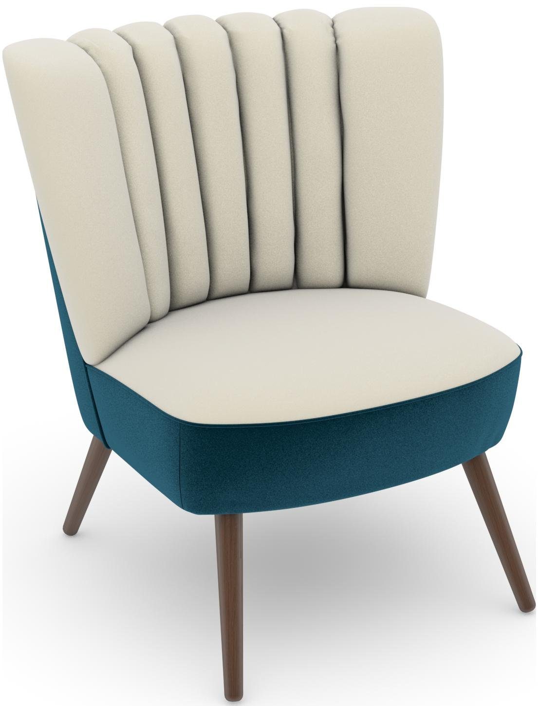 Max Winzer® Fauteuil Aspen Build-a-chair Aspen in retro-look, om zelf te stylen