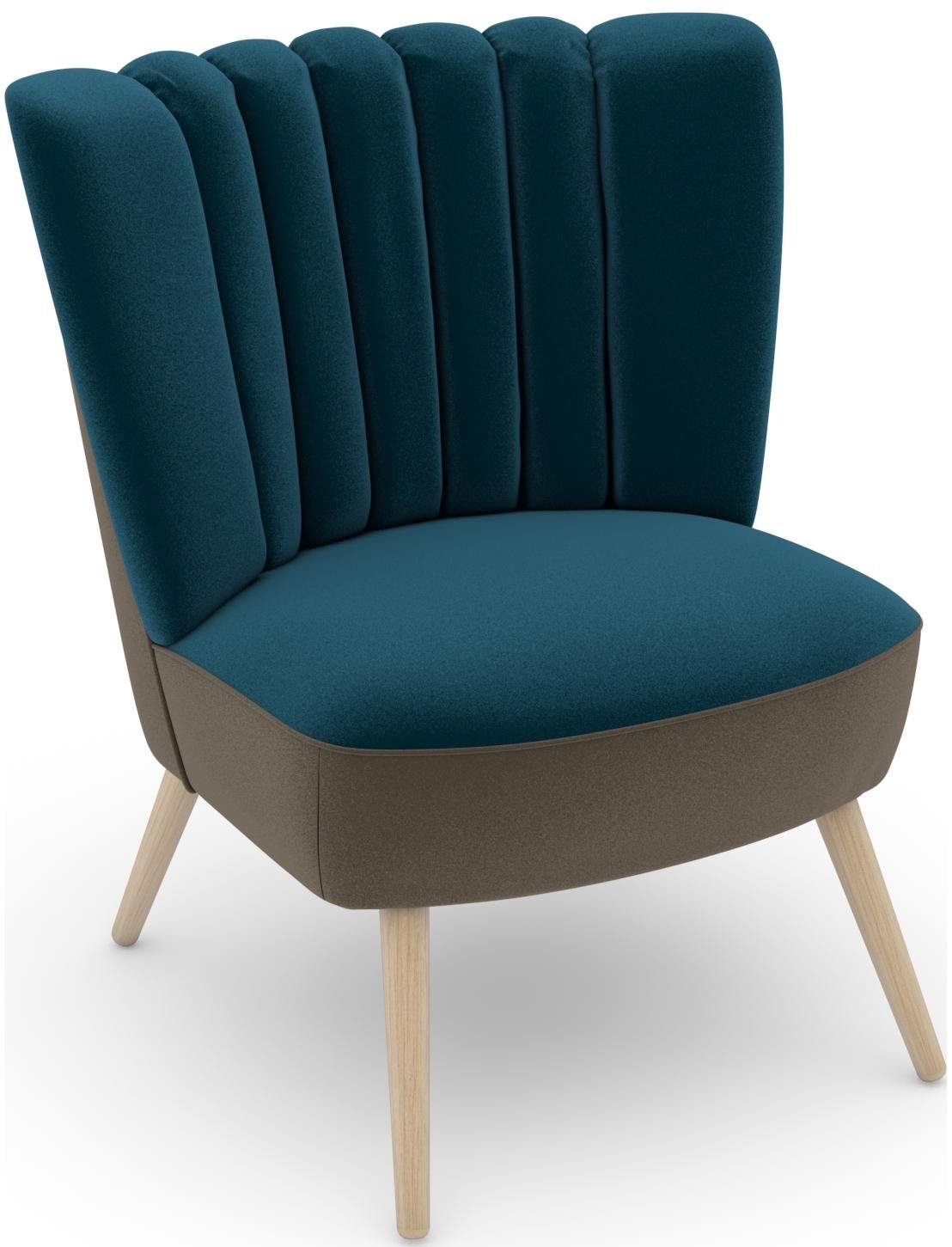 Max Winzer® Fauteuil Build-a-chair Aspen in retro-look, om zelf te stylen