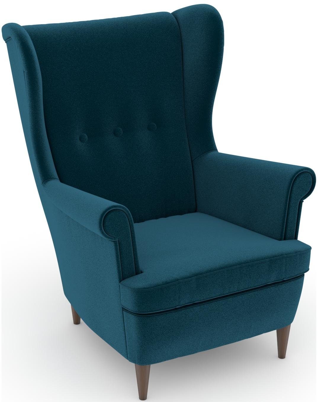 Max Winzer® Oorfauteuil Casimir in winchester-look, om zelf te stylen