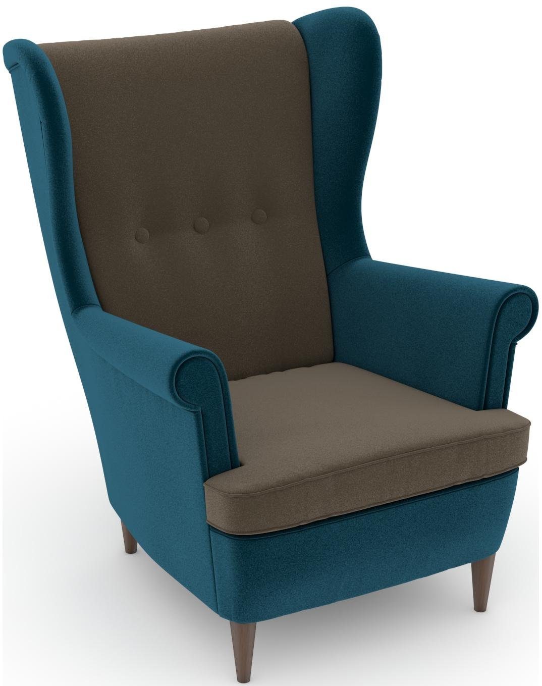 Max Winzer® Oorfauteuil Casimir in winchester-look, om zelf te stylen