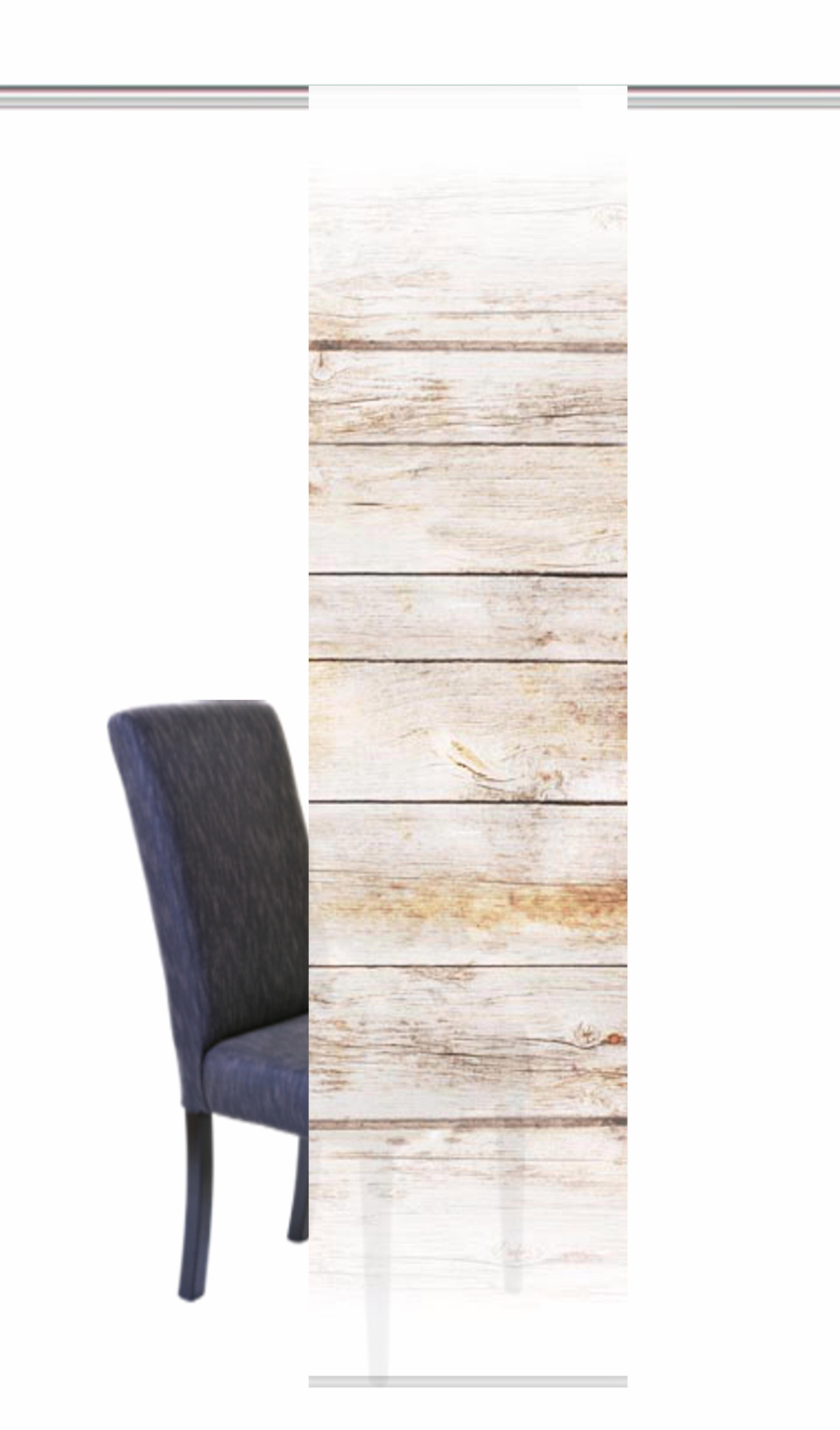 HOME WOHNIDEEN Paneelgordijn Board HxB: 245x60, inclusief bevestigingsmateriaal (1 stuk)