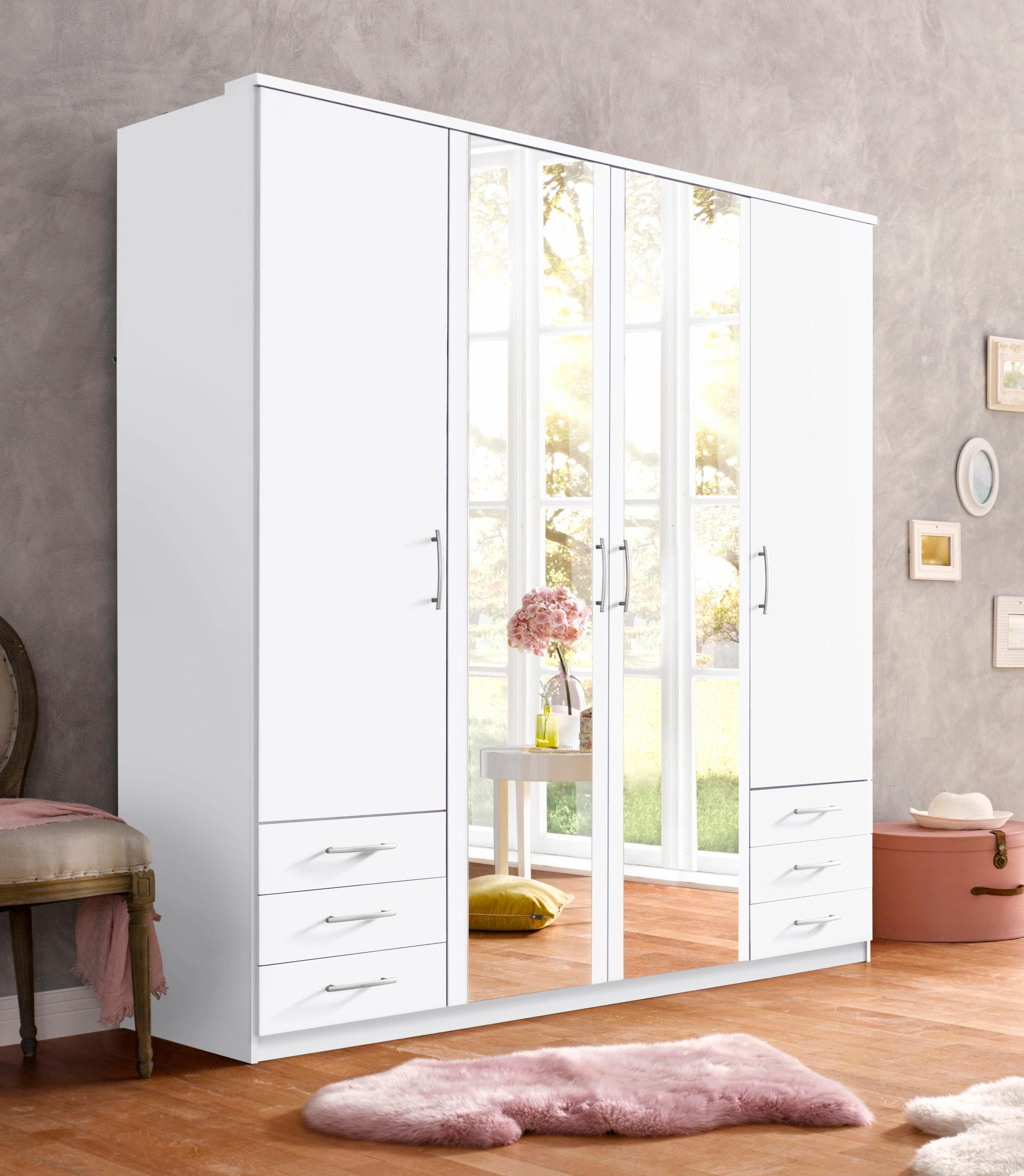 priess Kledingkast Husum met decoratieve krans, optioneel met lades