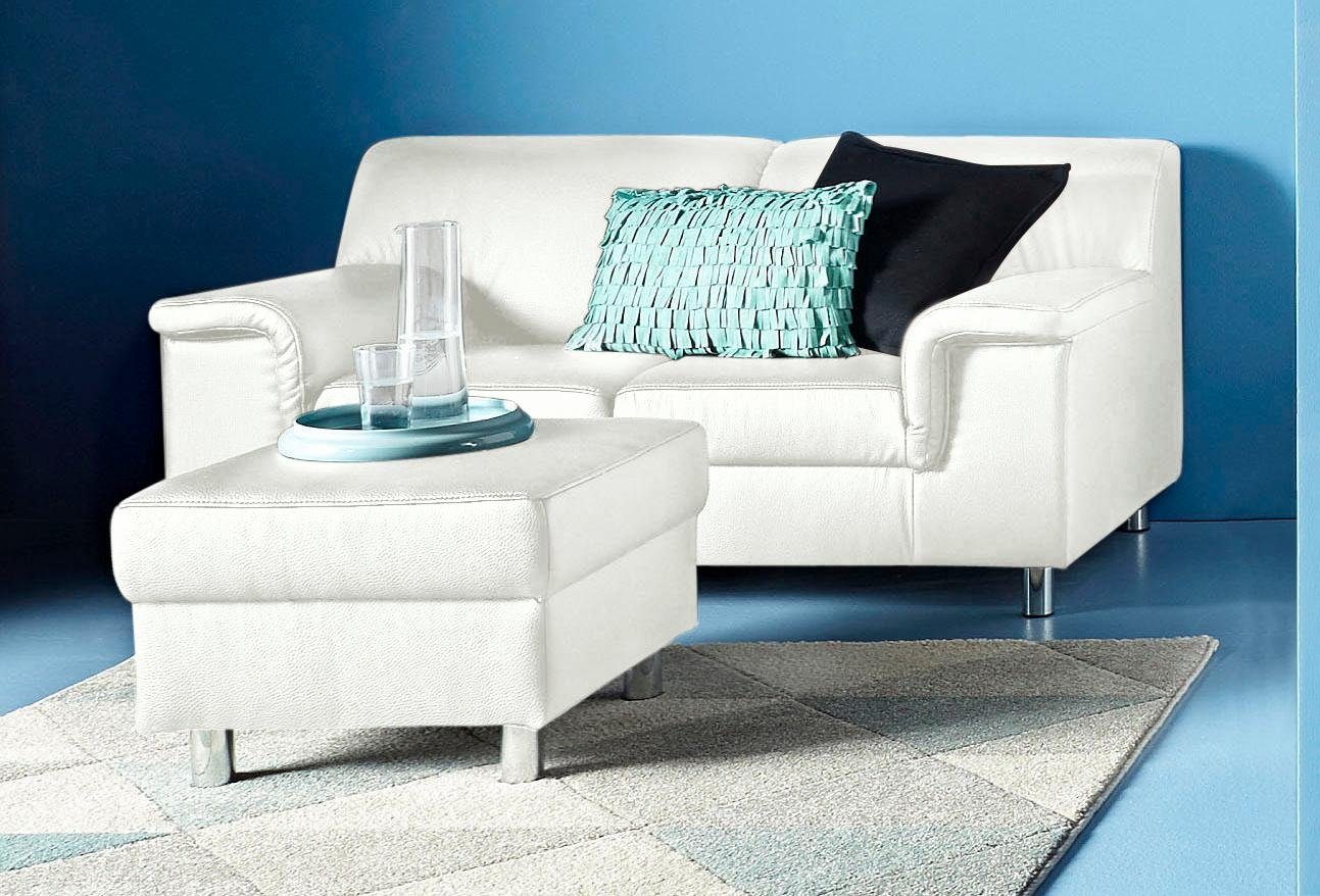 INOSIGN 1,5-zitsbank Jamie, bank met compacte afmetingen voor kleine ruimtes, breedte 145cm xxl fauteuils wit