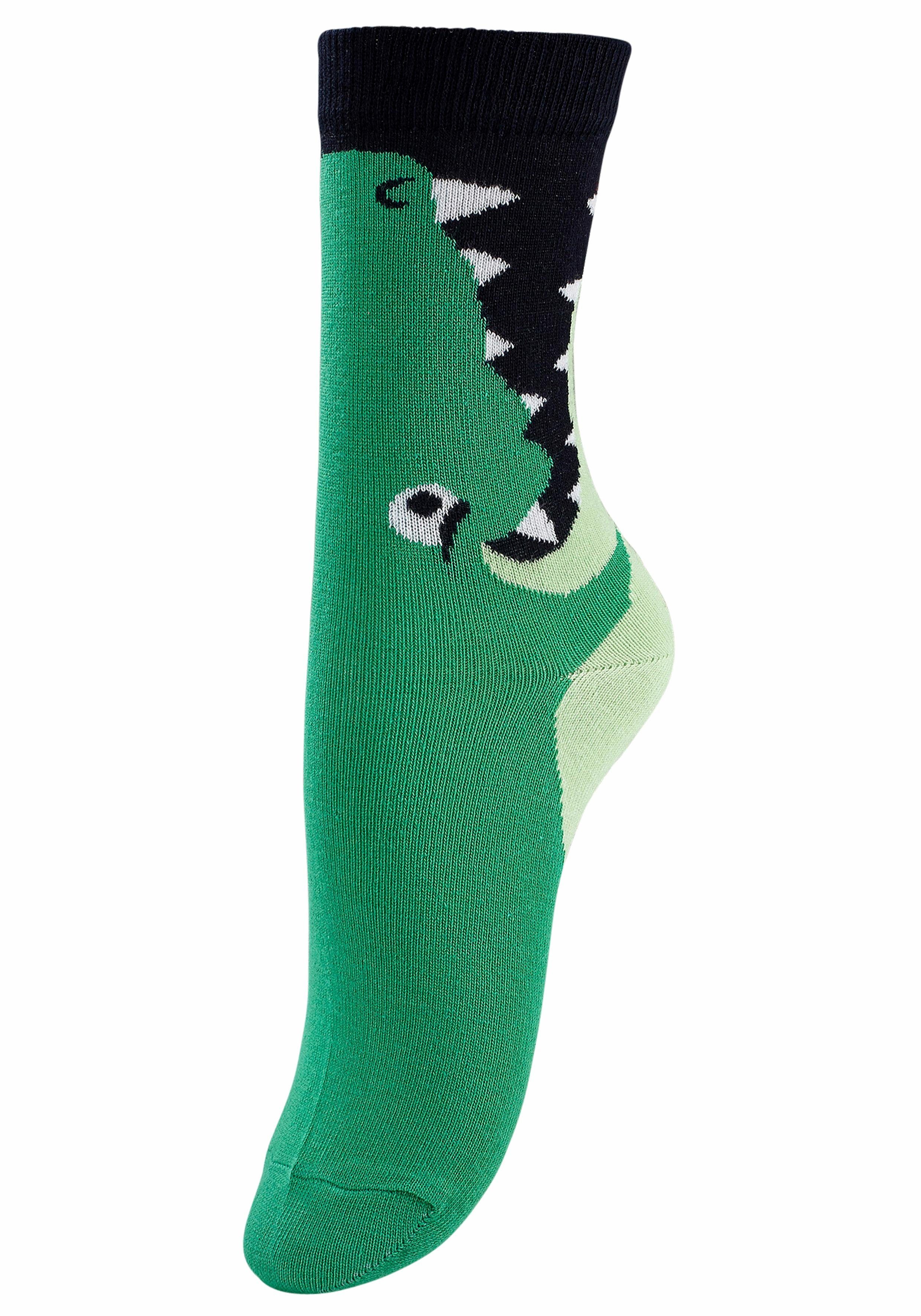 Sokken met dierenmotieven (set, 5 paar)