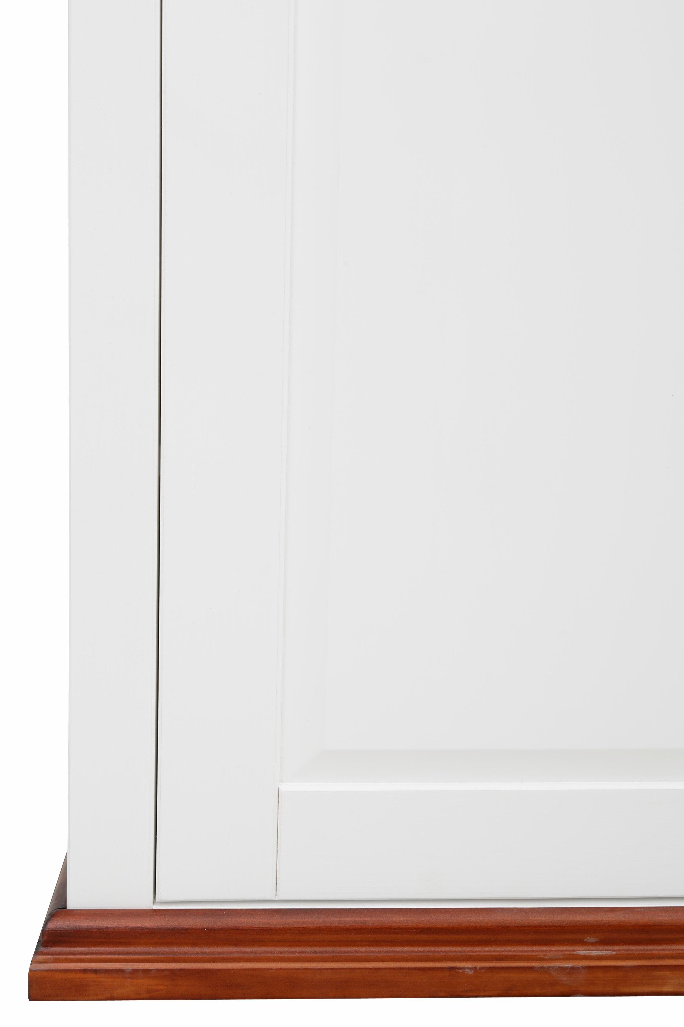 Home affaire Secretaire Konrad Bureau van massief hout, met veel opbergruimte, B89 x H122 cm