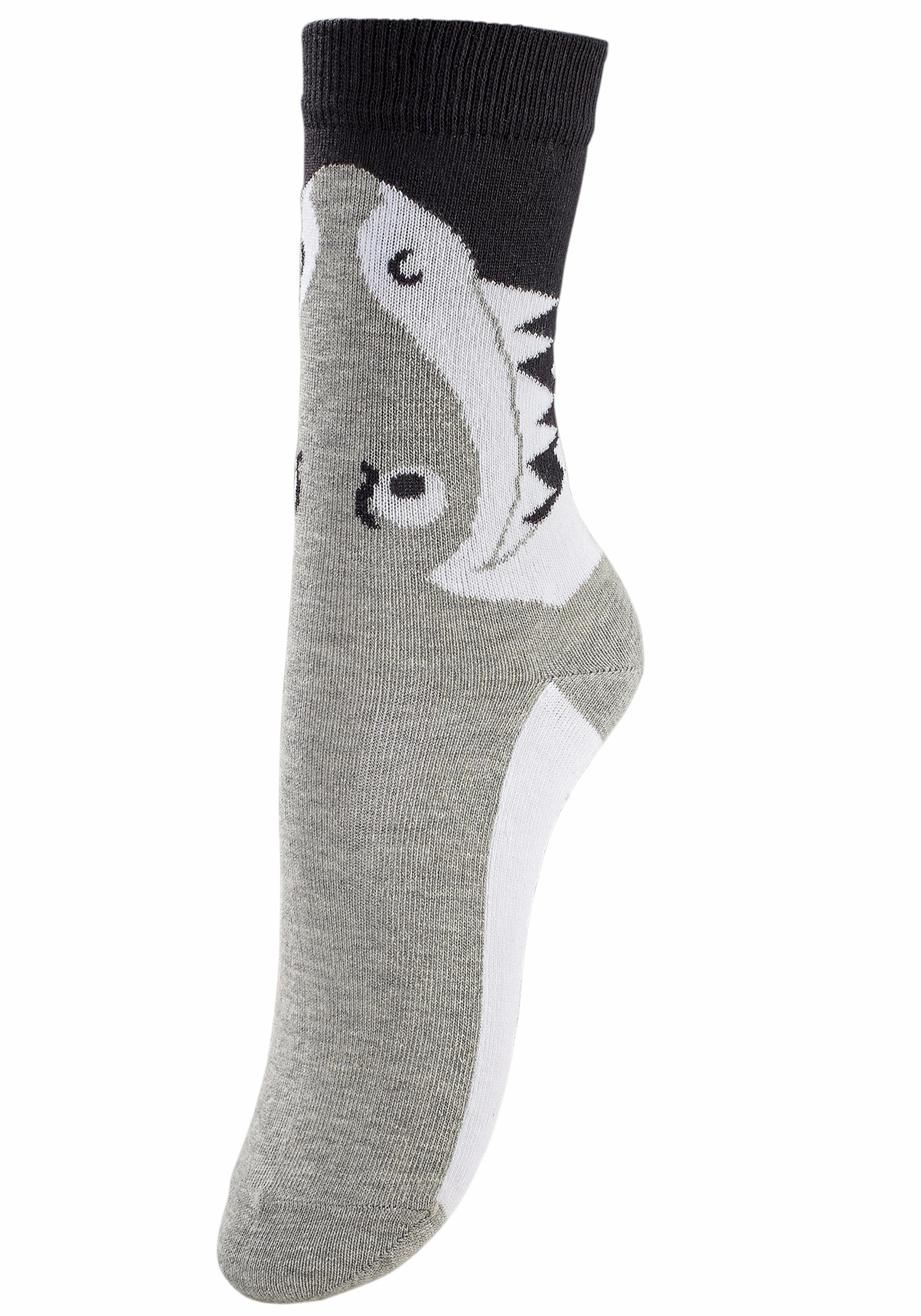 Sokken met dierenmotieven (set, 5 paar)
