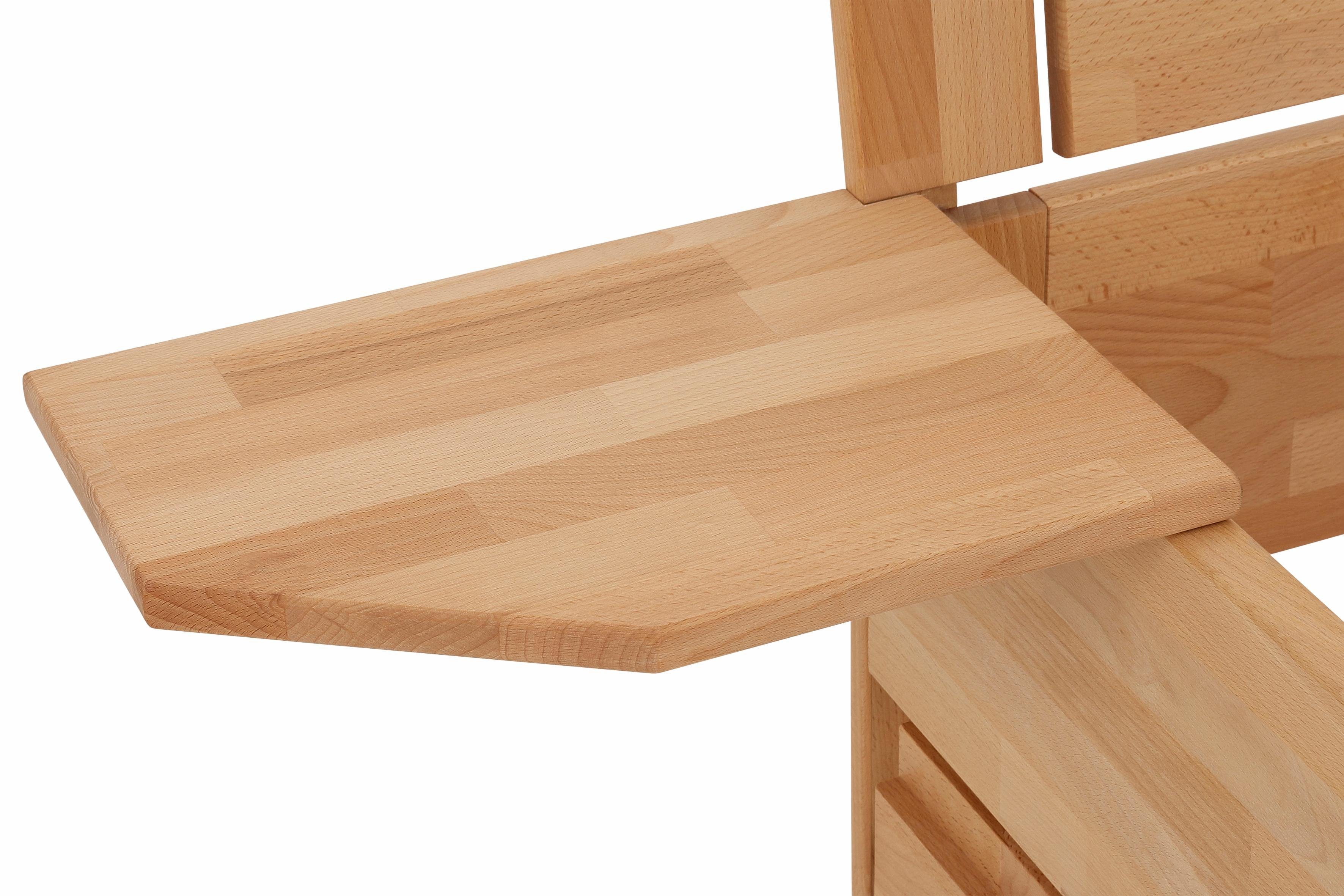 Home affaire Massief houten ledikant SABRINA Bed met bergruimte met hoge stabiliteit, inclusief laden