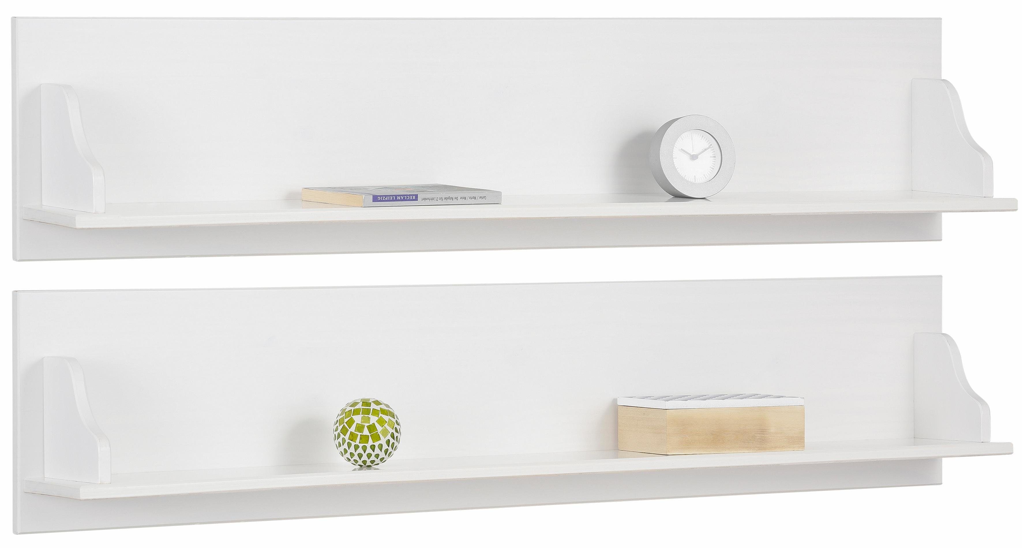 Home affaire Wandplank MELISSA Breedte 120 cm wandplanken & -rekken wit