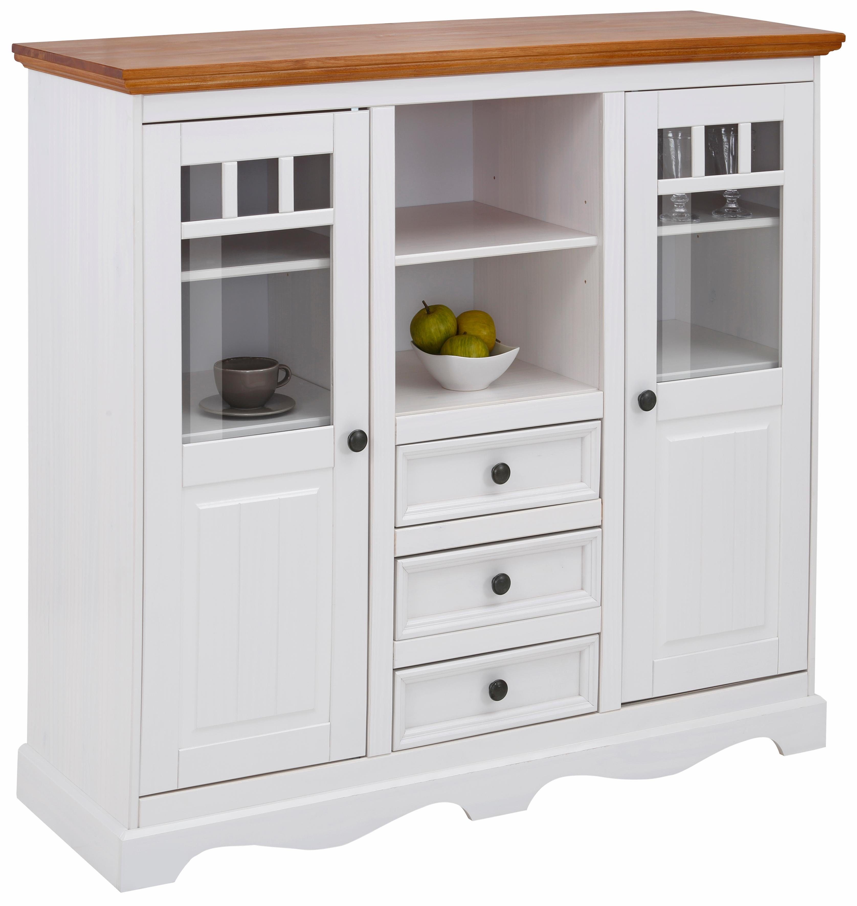 Home affaire Highboard MELISSA Breedte 132 cm