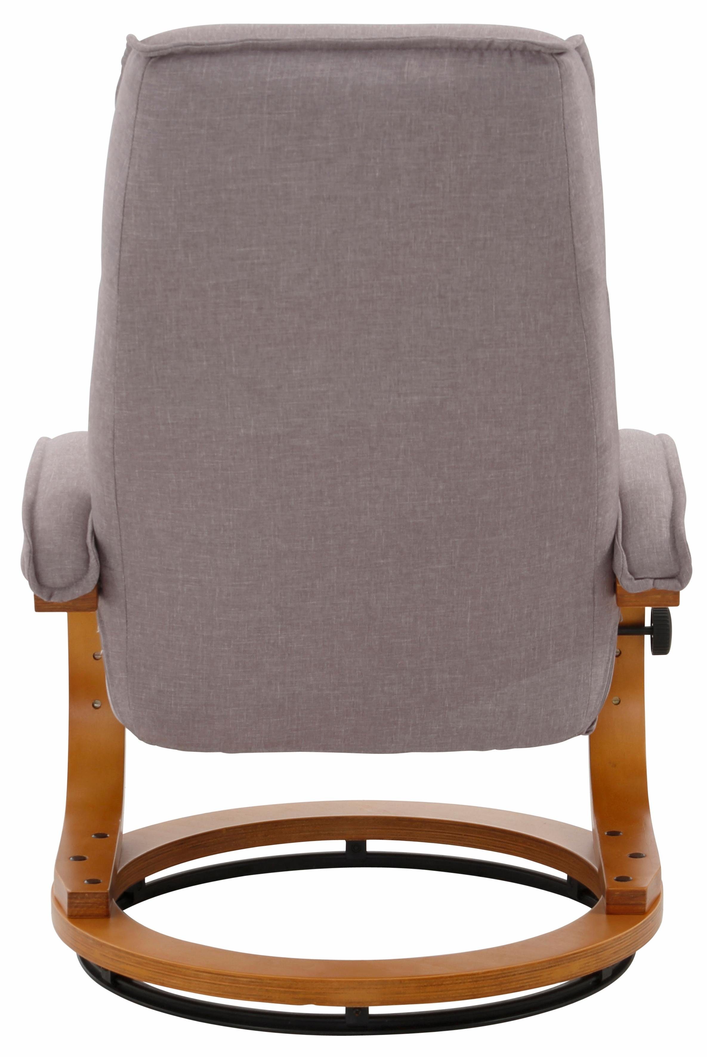 Home affaire Relaxfauteuil Paris TV-fauteuil, fauteuil met poef, woonkamer, handmatige slaapfunctie (set, 2 stuks)