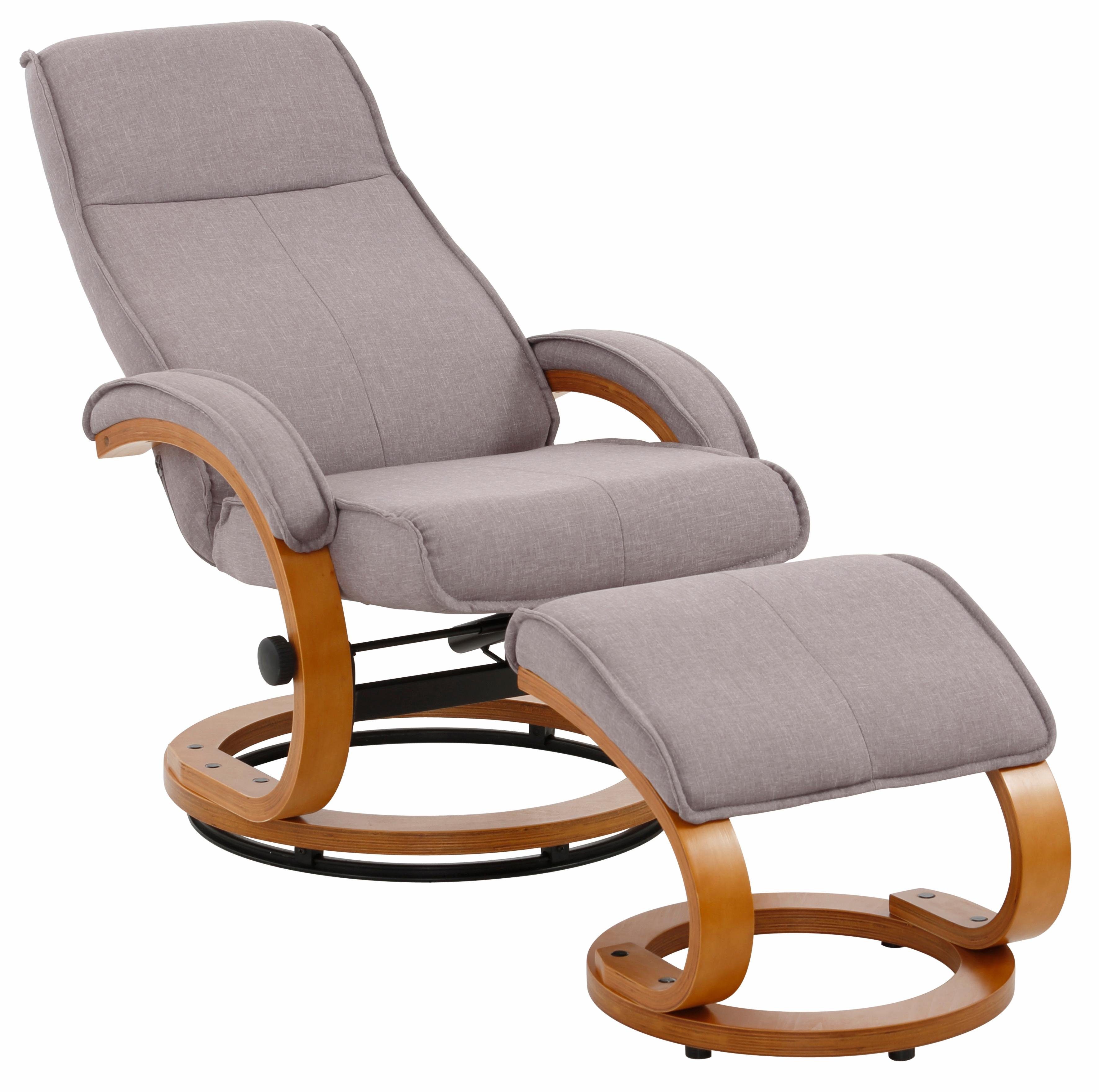 Home affaire Relaxfauteuil Paris TV-fauteuil, fauteuil met poef, woonkamer, handmatige slaapfunctie (set, 2 stuks)