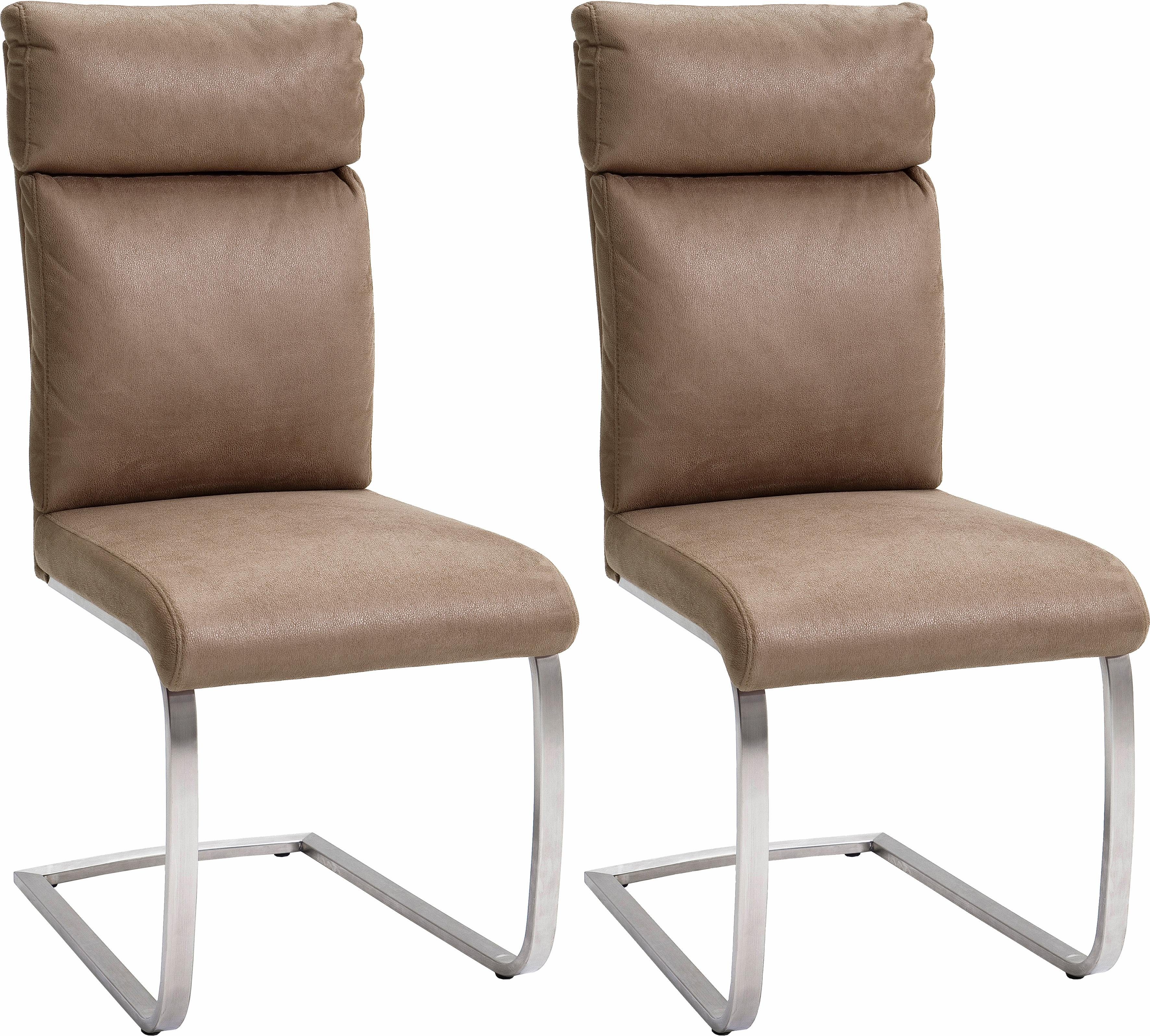MCA furniture Vrijdragende stoel Stoel belastbaar tot 130 Kg (set, 2 stuks)