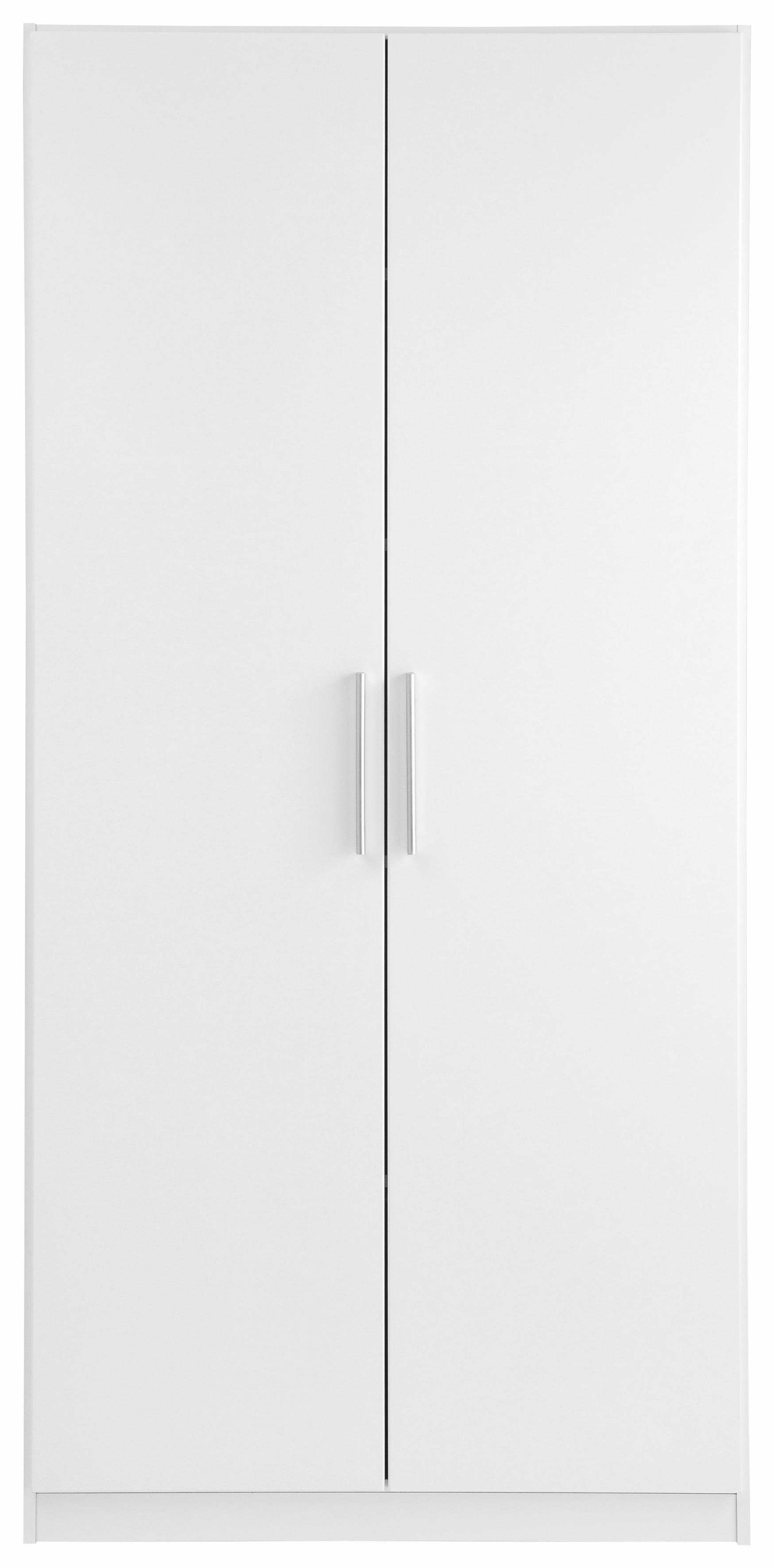 rauch Multifunctionele kast Garderobe Draai-deurskast Kledingkast Kast Schoenenkast MINOSA Breedte 91 cm met 4 legplanken, veel opbergruimte MADE IN GERMANY