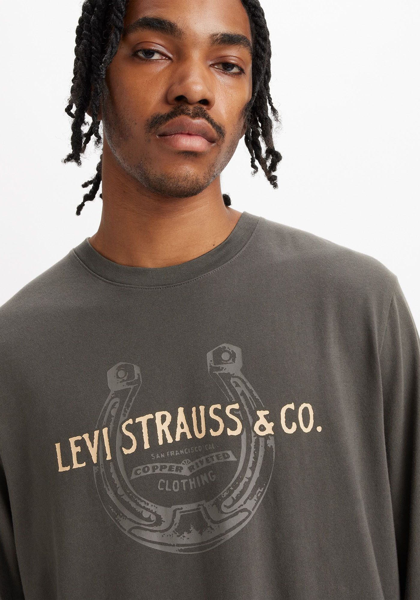 Levi's® Shirt met lange mouwen RELAXED LS GRAPHIC TEE