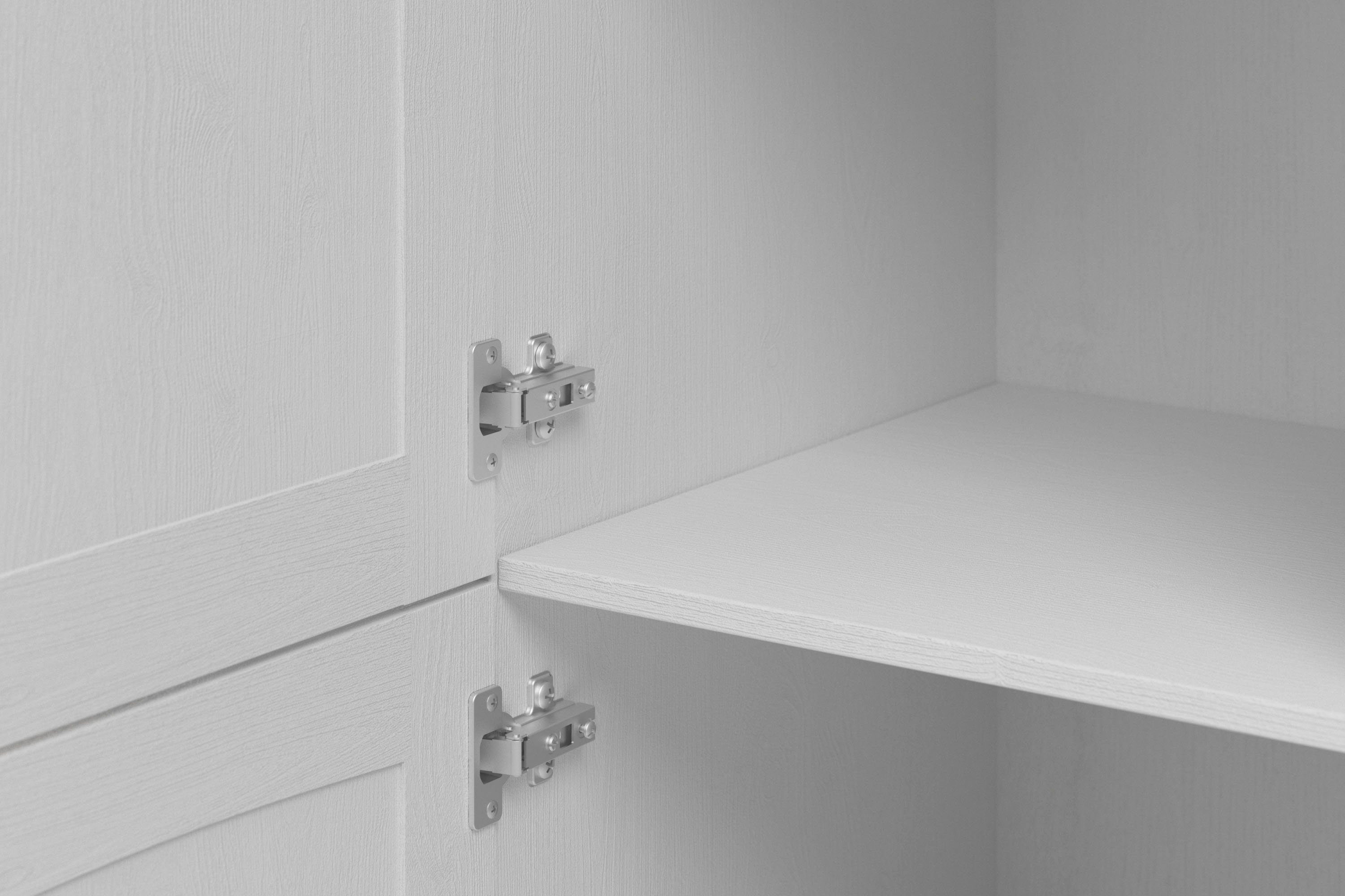 Kochstation Hoge kast KS-Osby Massief grenen, breedte 50 cm, 2 deuren, 4 legplanken (1 stuk)
