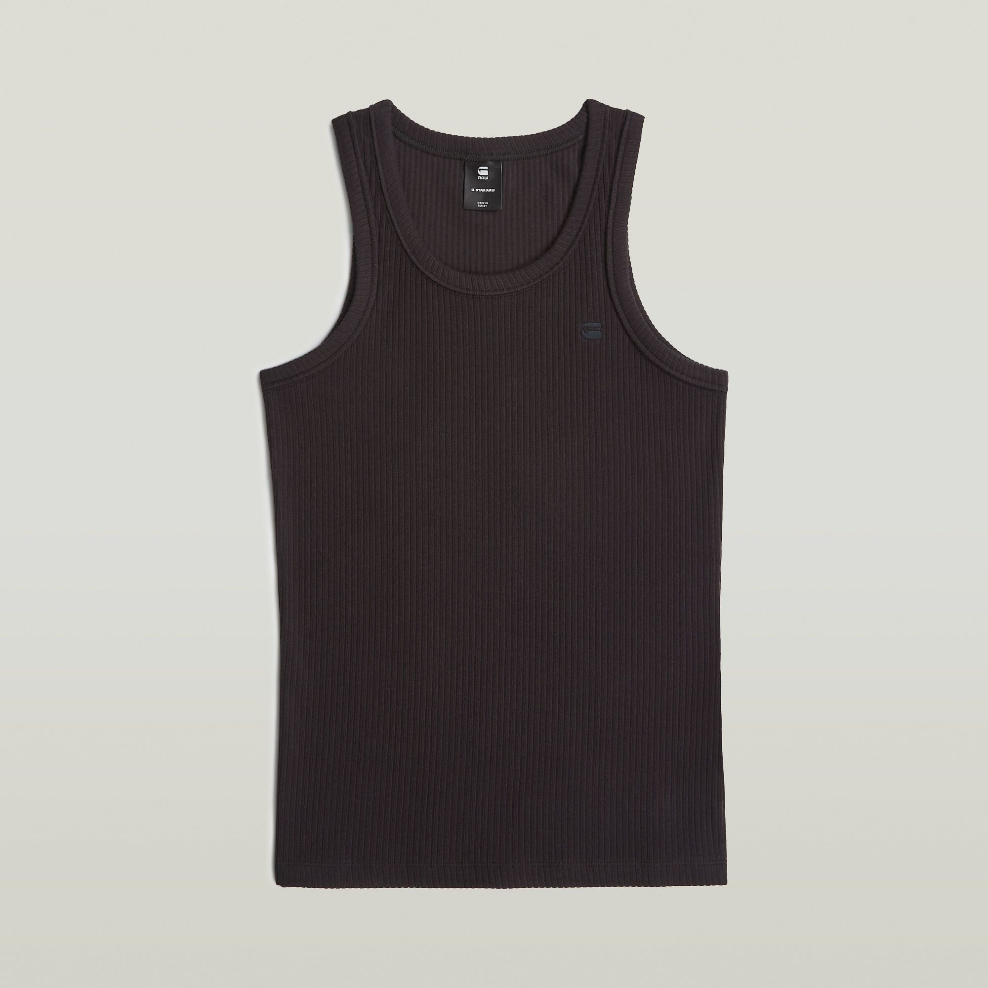 G-Star RAW Tanktop Geribbeld Tanktop