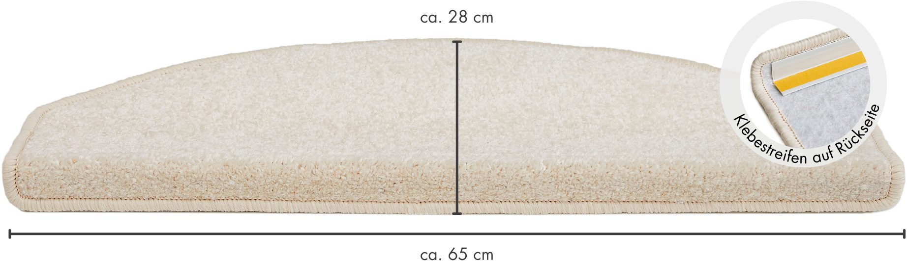 Andiamo Tredemat Casablanca, Made in Netherlands Effen kleuren, zelfklevend, slijtvast, 15 stuks in een set