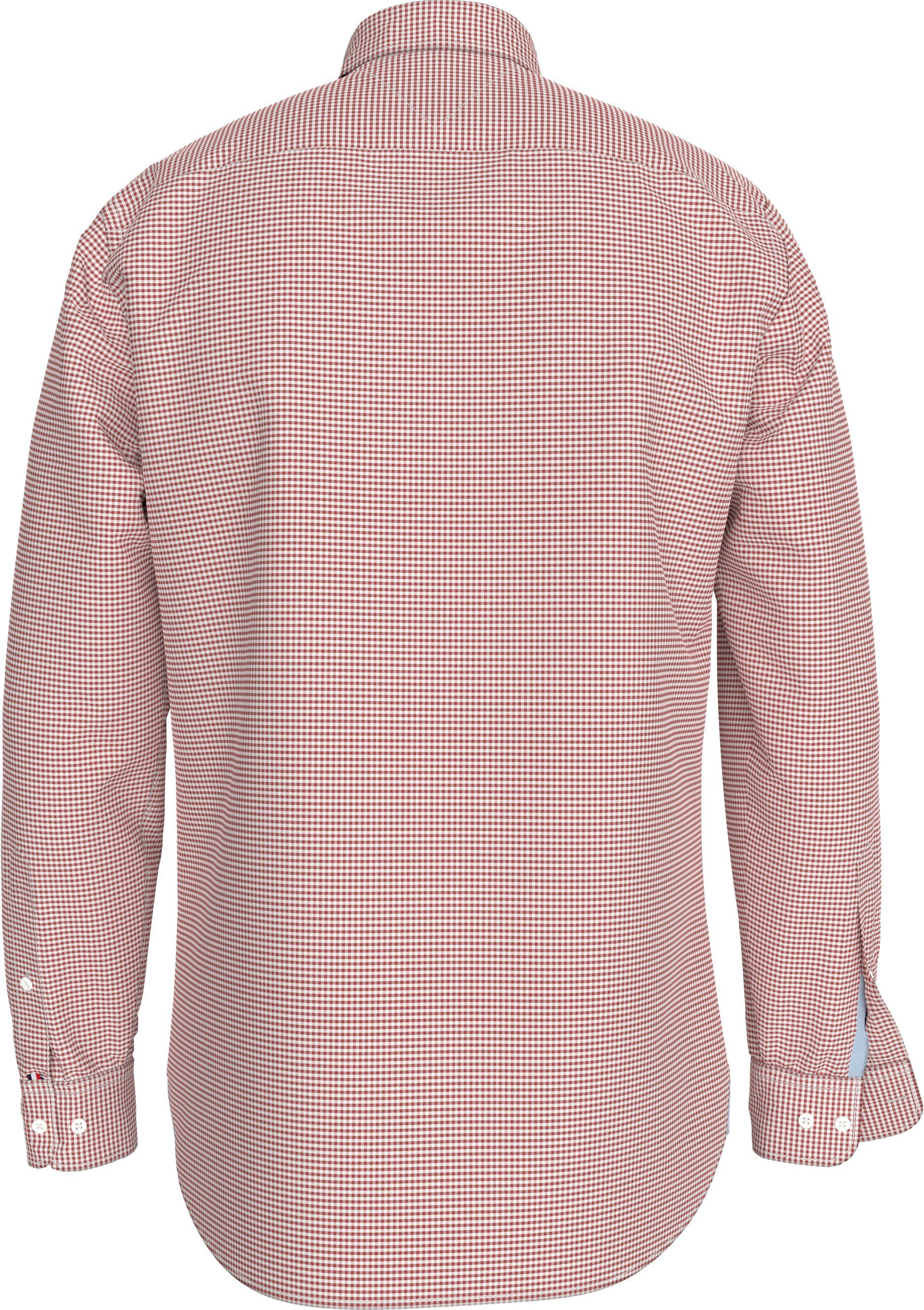 Tommy Hilfiger Overhemd met lange mouwen NAT. SOFT FLEX GINGHAM RF SHIRT