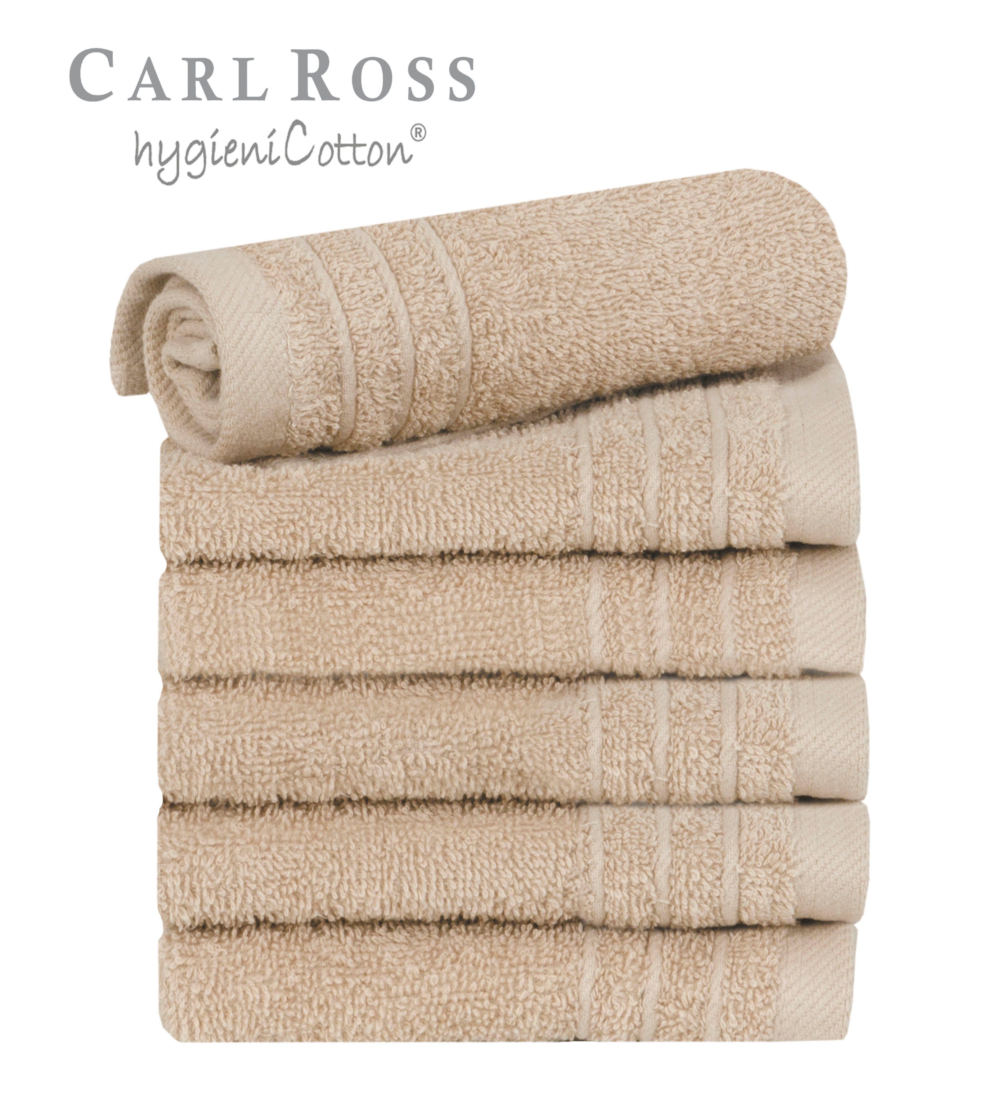 Carl Ross Waslapje HygieniCotton met 2 ophangkoordjes (6 stuks)
