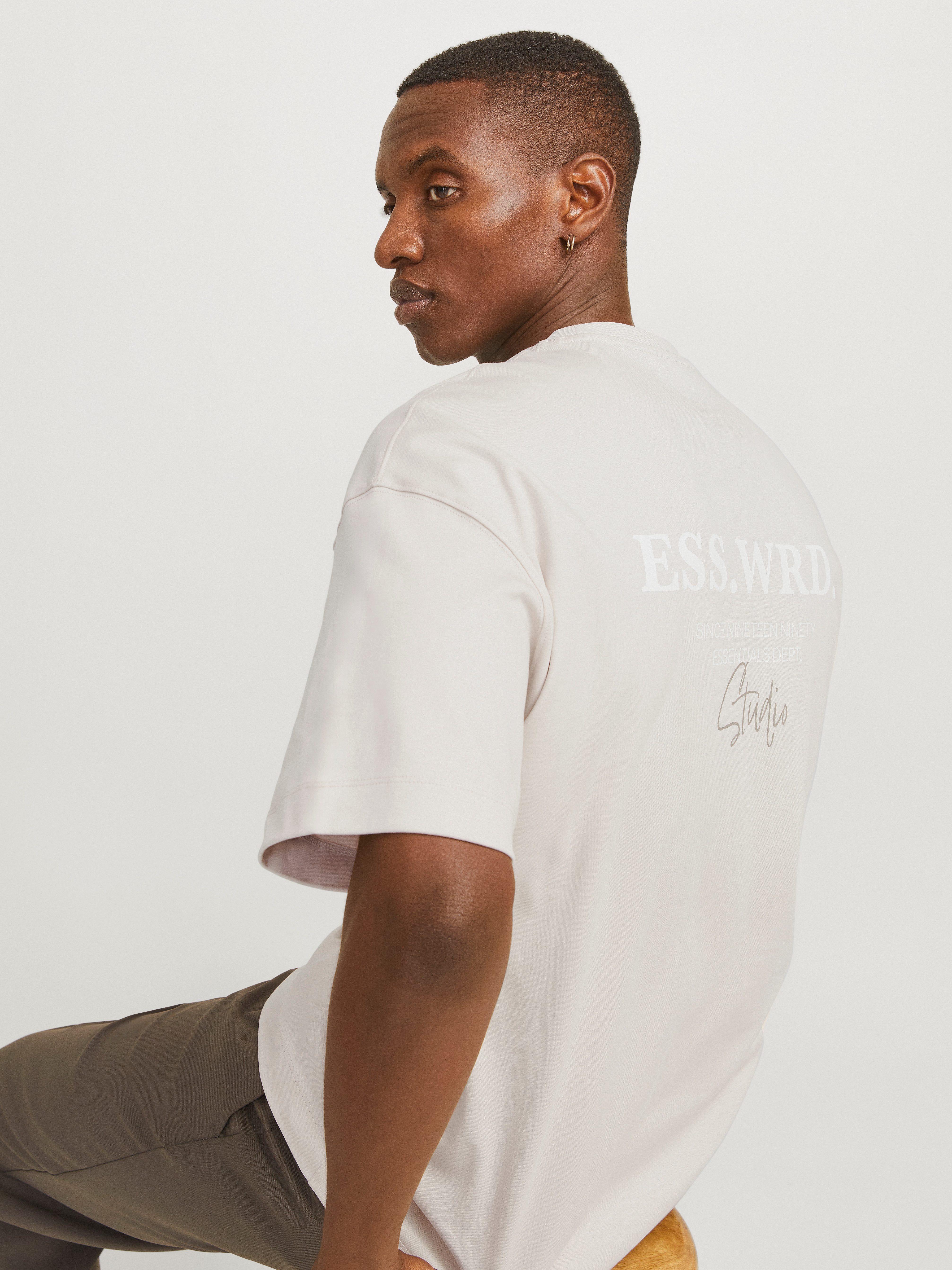 Jack & Jones Shirt met ronde hals JJEURBAN EDGE STUDIO TEE SS O-NECK NOOS