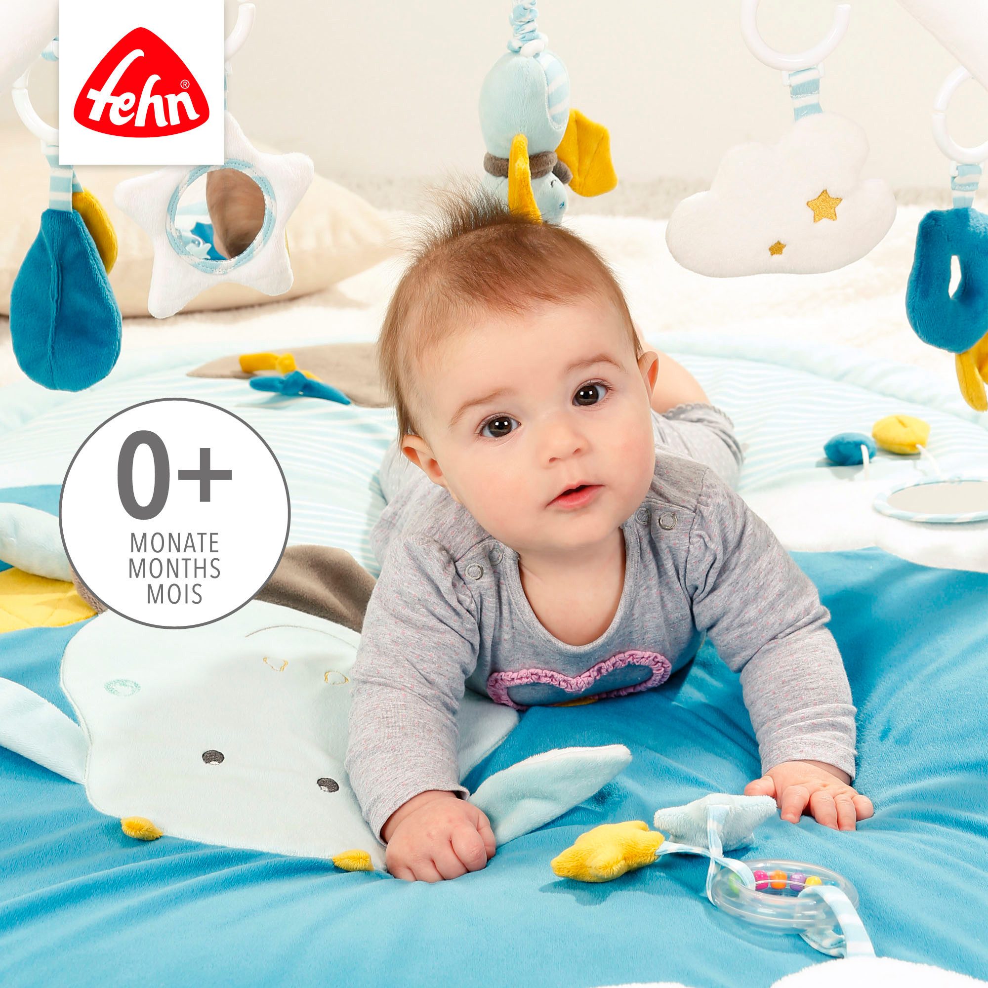 Fehn Speelboog Little Castle, 3-D-activiteitdeken