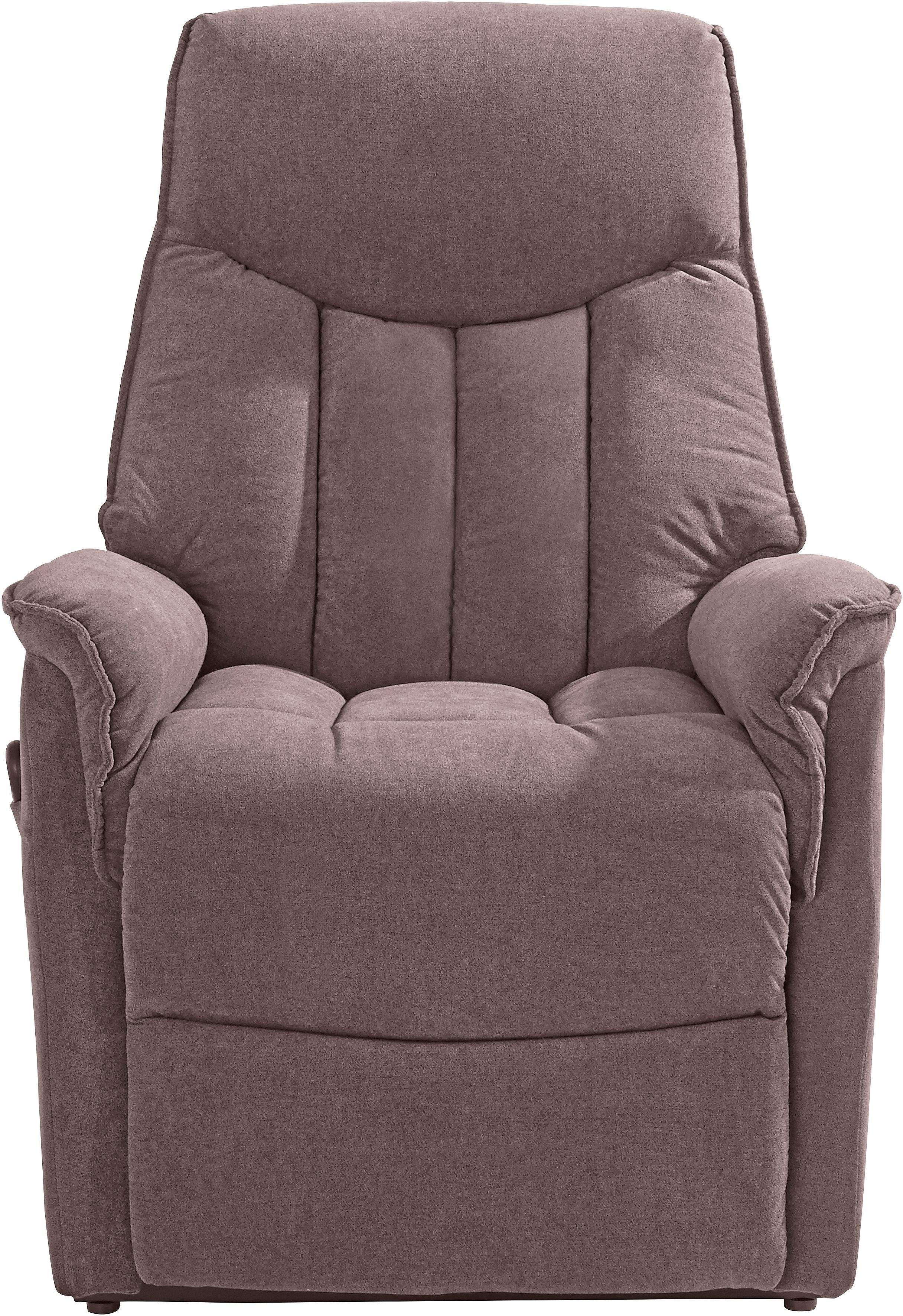 Duo Collection Relaxfauteuil Aurora XXL tot 150 kg draagvermogen, met elektrische opstahulp Relaxfunctie en pocketveren binnenvering met stalen nosagvering